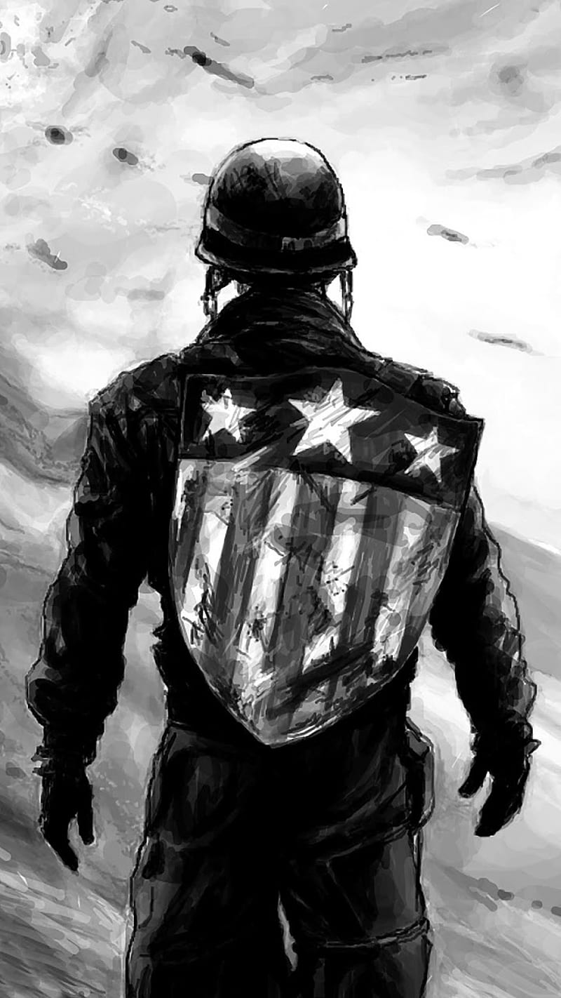 800x1422 Captain America WWII, captain america, first avenger, wwii, HD phone wallpaper