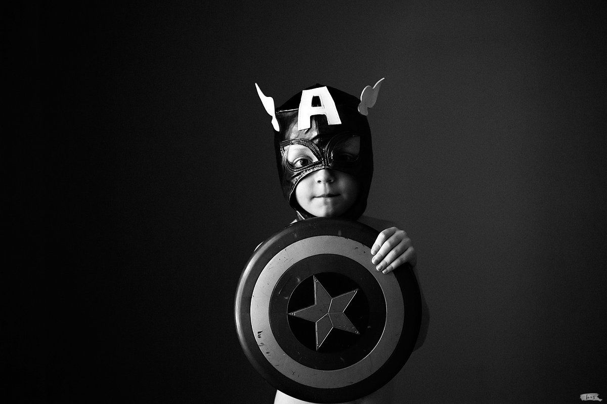 1200x800 Black And White Picture Of Boy Dressed Like Captain America By Heather Stockett Community Blog: Helping You Take Better Picture One Day At A Time