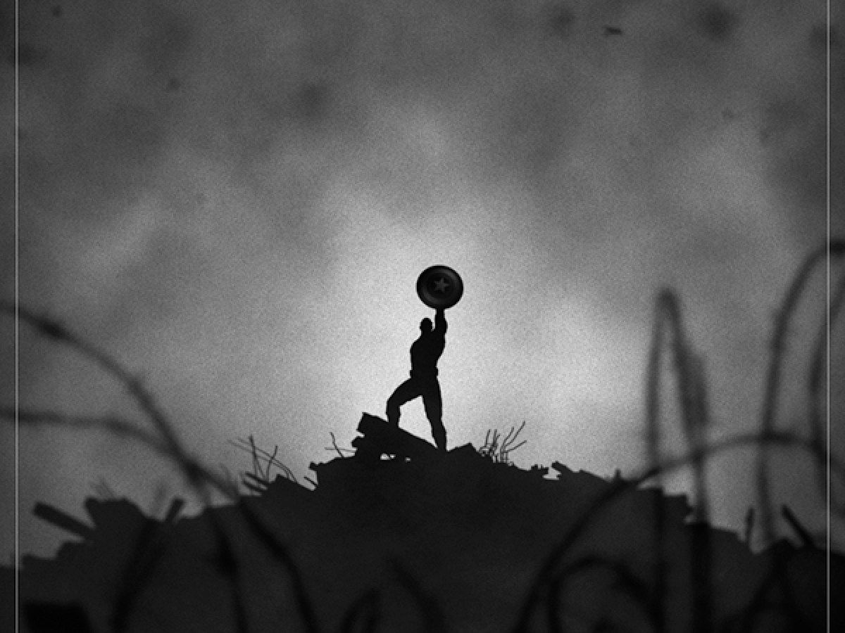 1200x900 Superheroes reimagined in film noir style (picture)