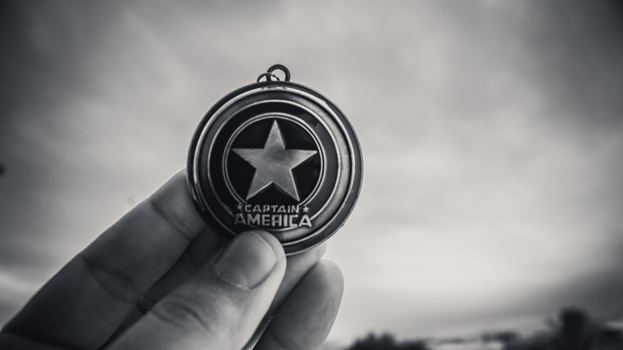 1280x720 Captain America Shield Star