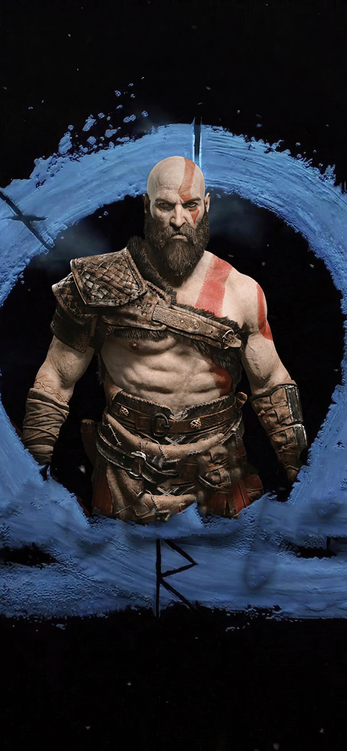 1125x2436 God of War iPhone XR Wallpaper .