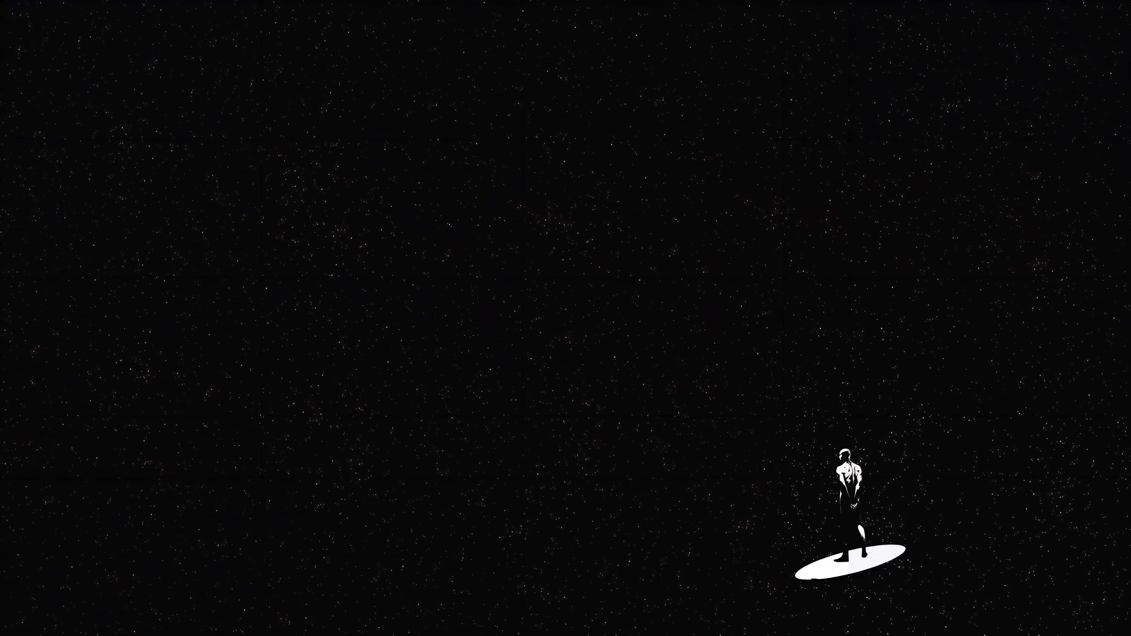 3840x2160 Silver Surfer Drifter Live Wallpaper