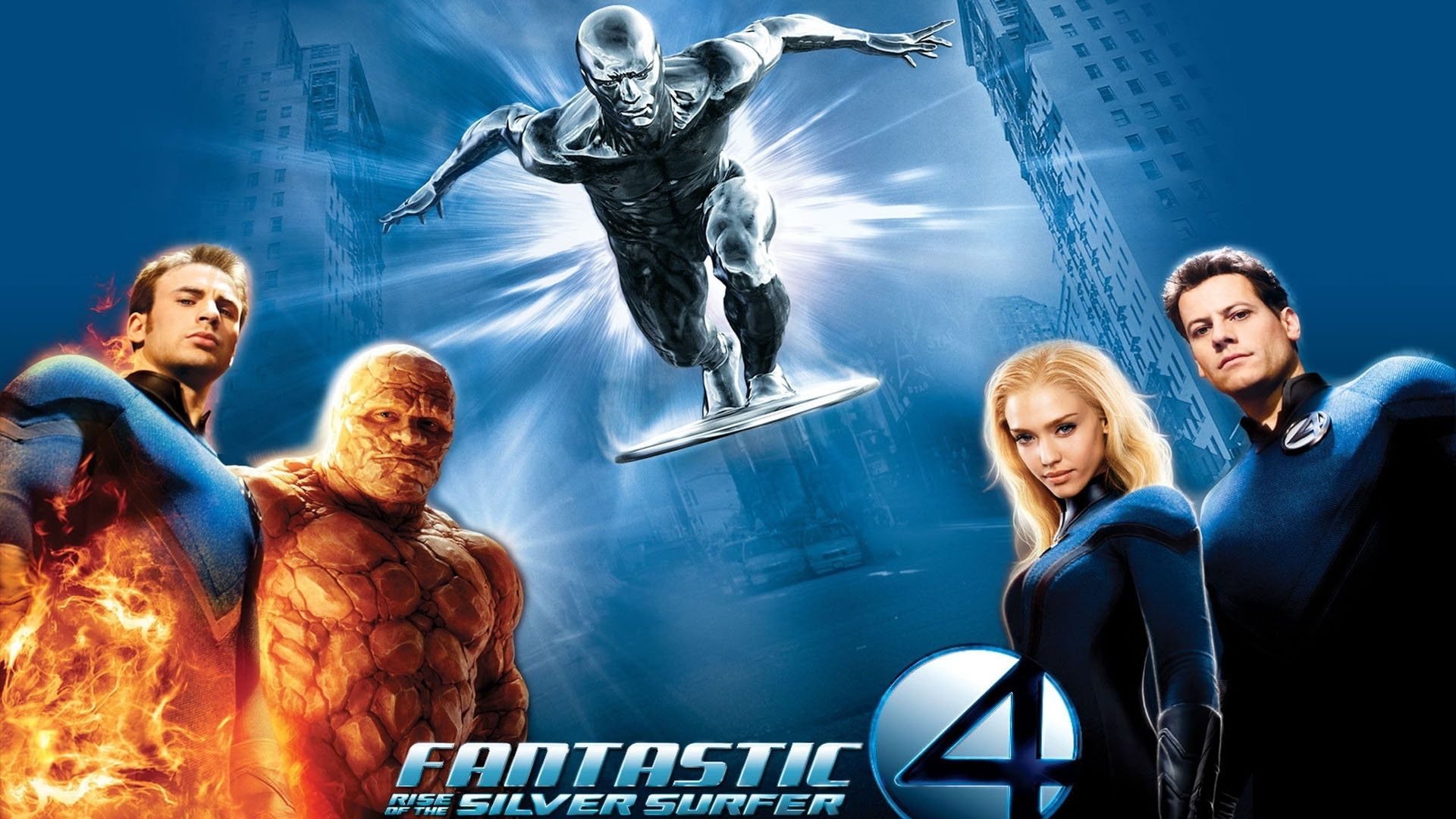 1920x1080 Desktop wallpaper: Fantastic 4: Rise Of The Silver Surfer, Movie 4K free download for PC. 244620