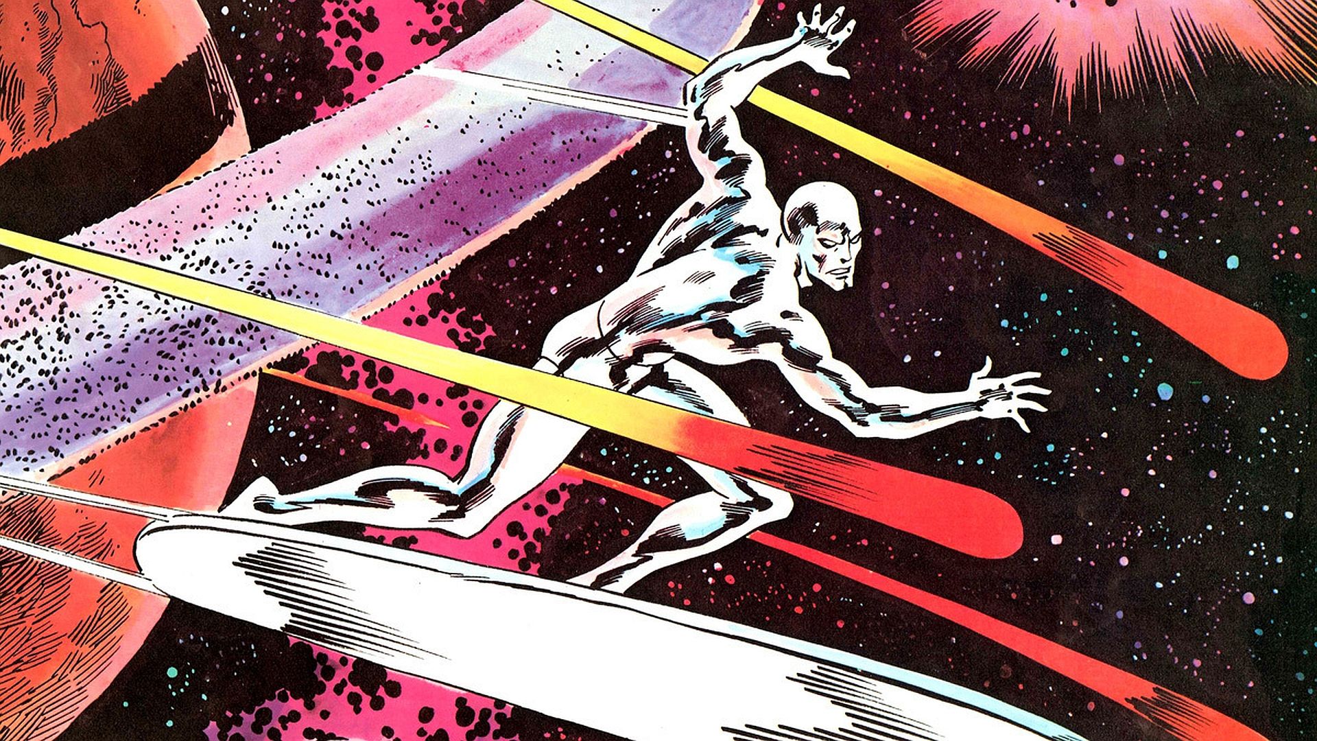 1920x1080 classic silver surfer Comics