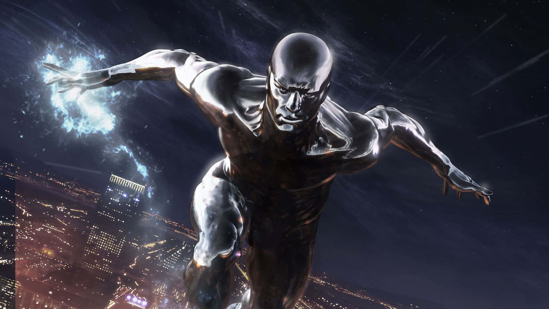 1920x1080 Silver surfer Wallpaper
