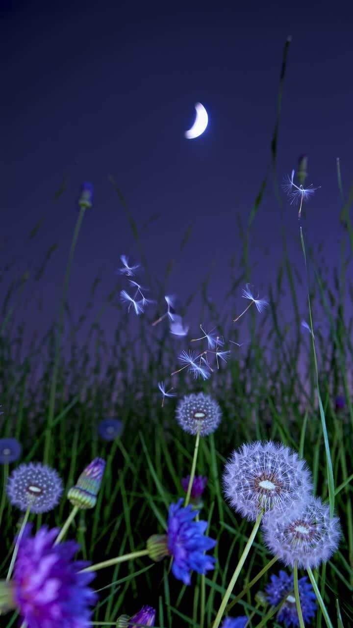 720x1280 Night flower Videos and 4K to download