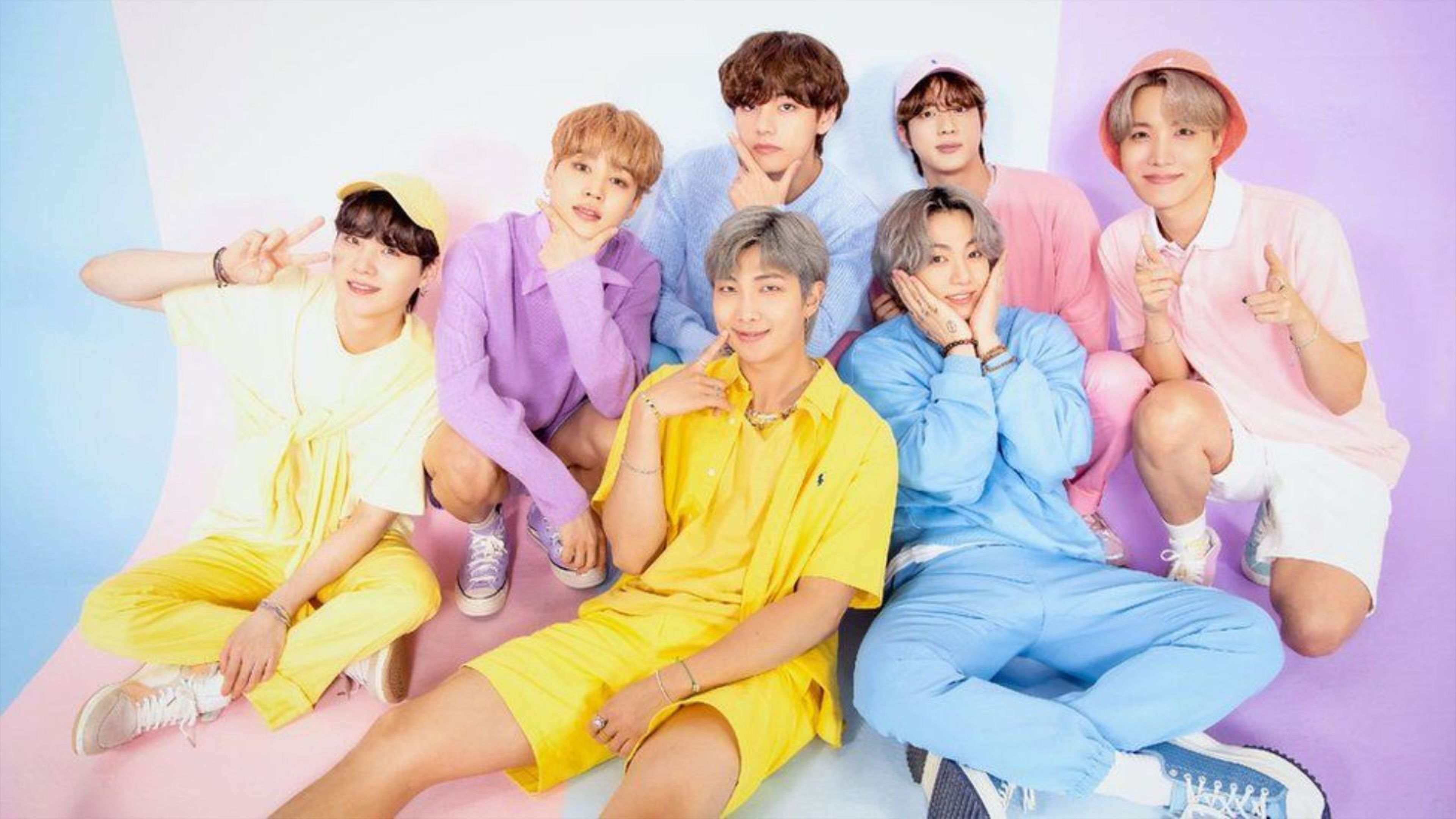 3840x2160 BTS Band Desktop Wallpaper 4K