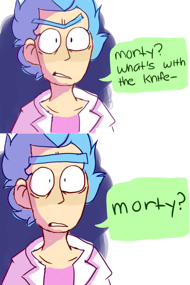 730x1095 Morty? and Morty Comic by AzraelisticAzzy. Rick and morty comic, Rick and morty, Rick and morty quotes