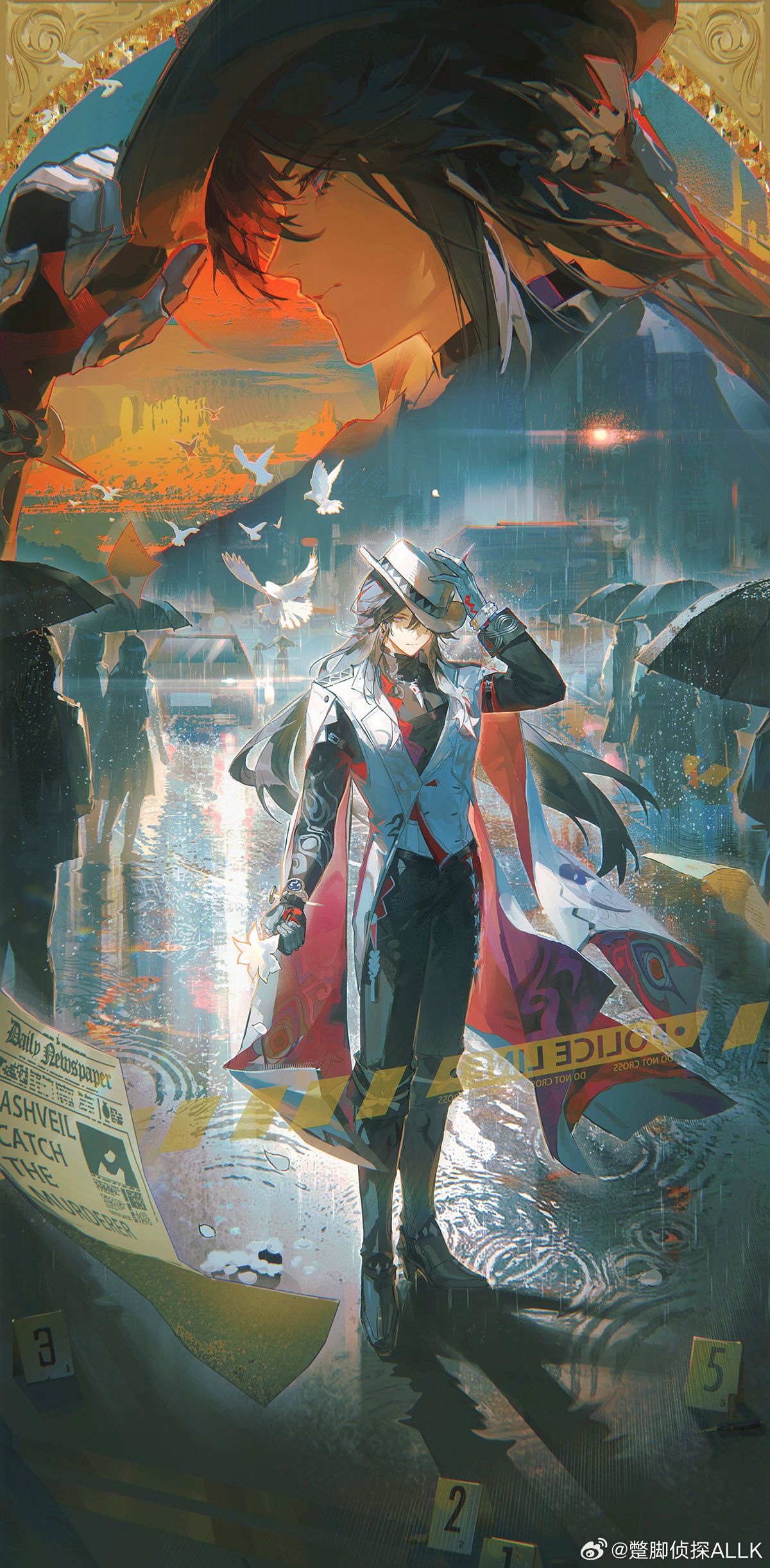 1200x2444 Ashveil Star Rail Anime Image Board