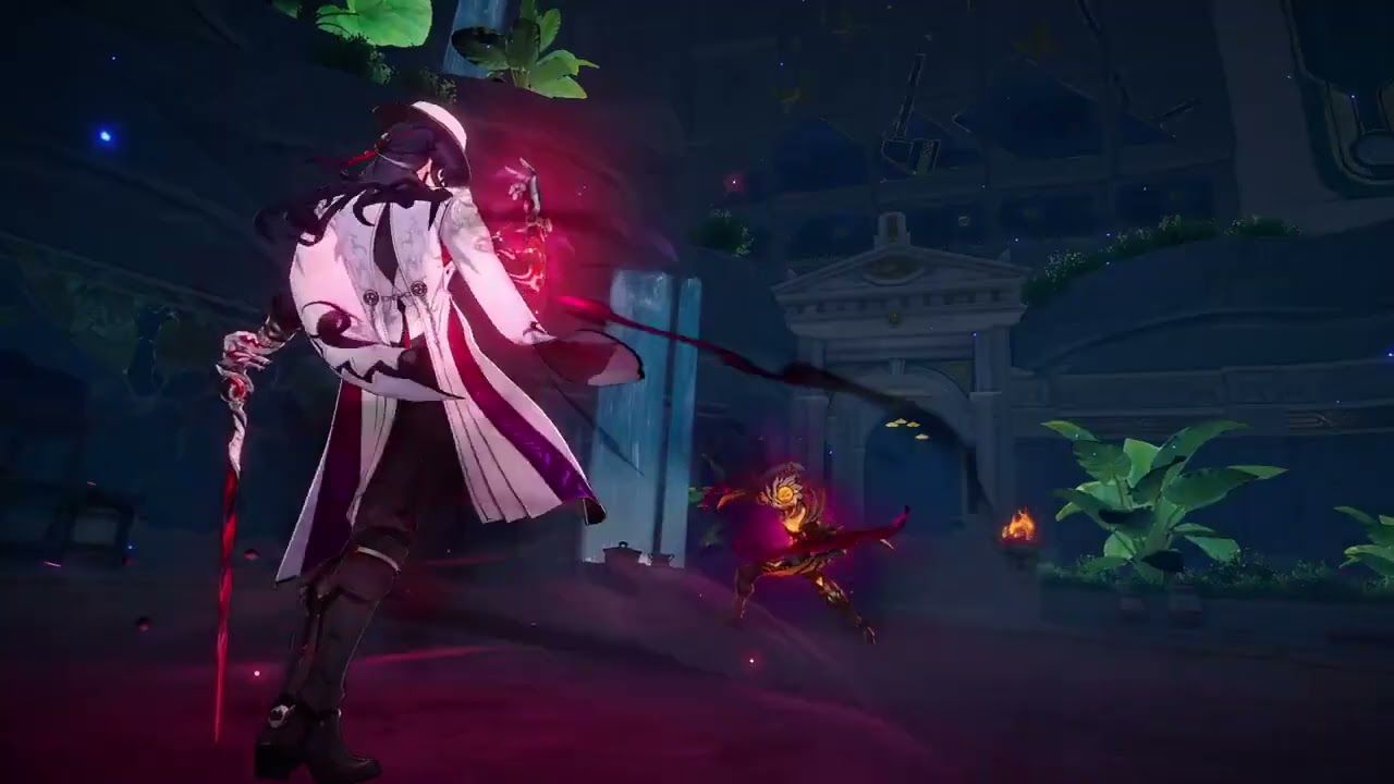 1280x720 Ashveil Animations Showcase (BA, Skill, Ultimate). Honkai Star Rail 4.1 Beta #HSR