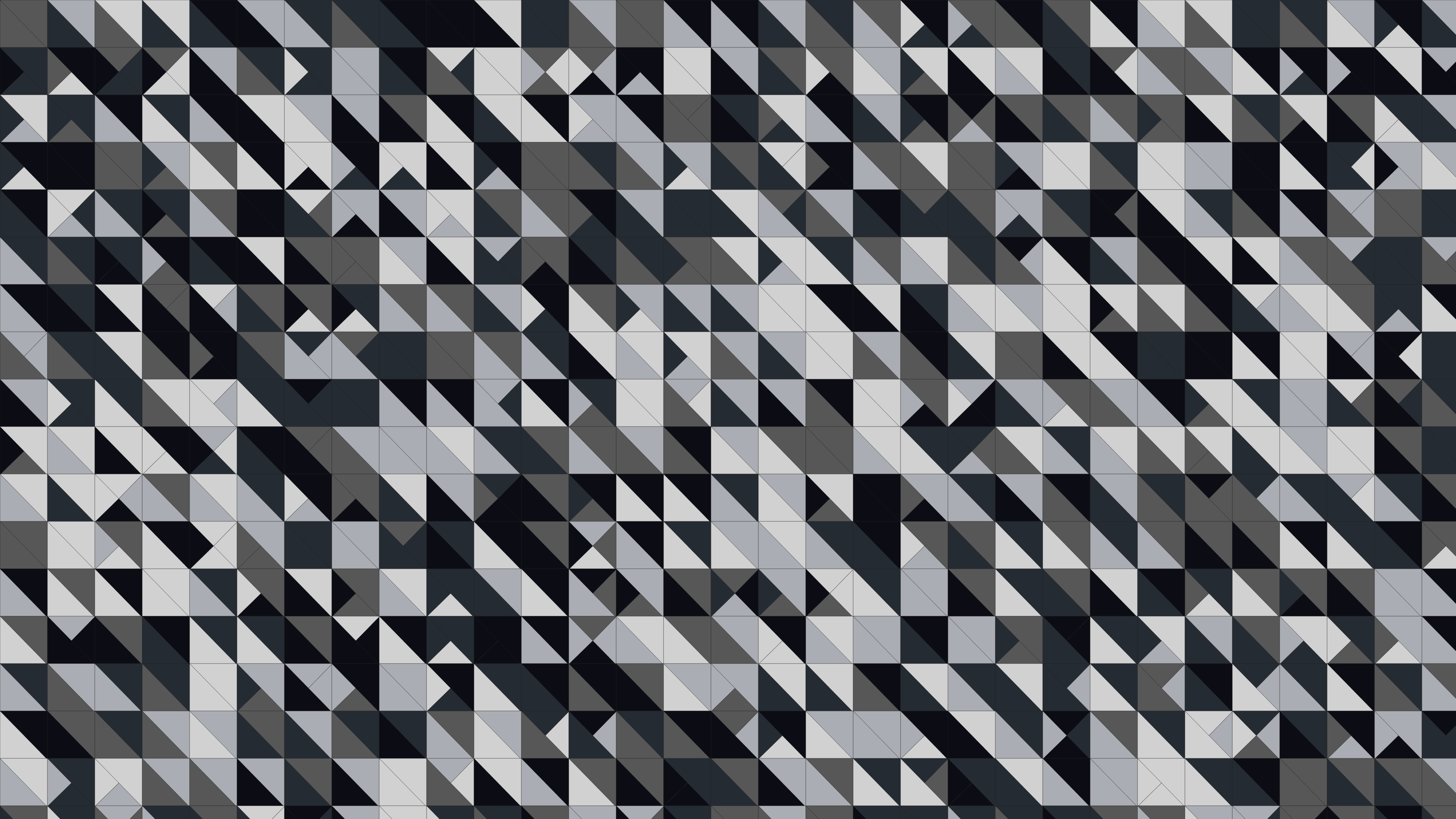 3840x2160 4K Ultra HD Black & White Geometric Abstract Wallpaperx2160