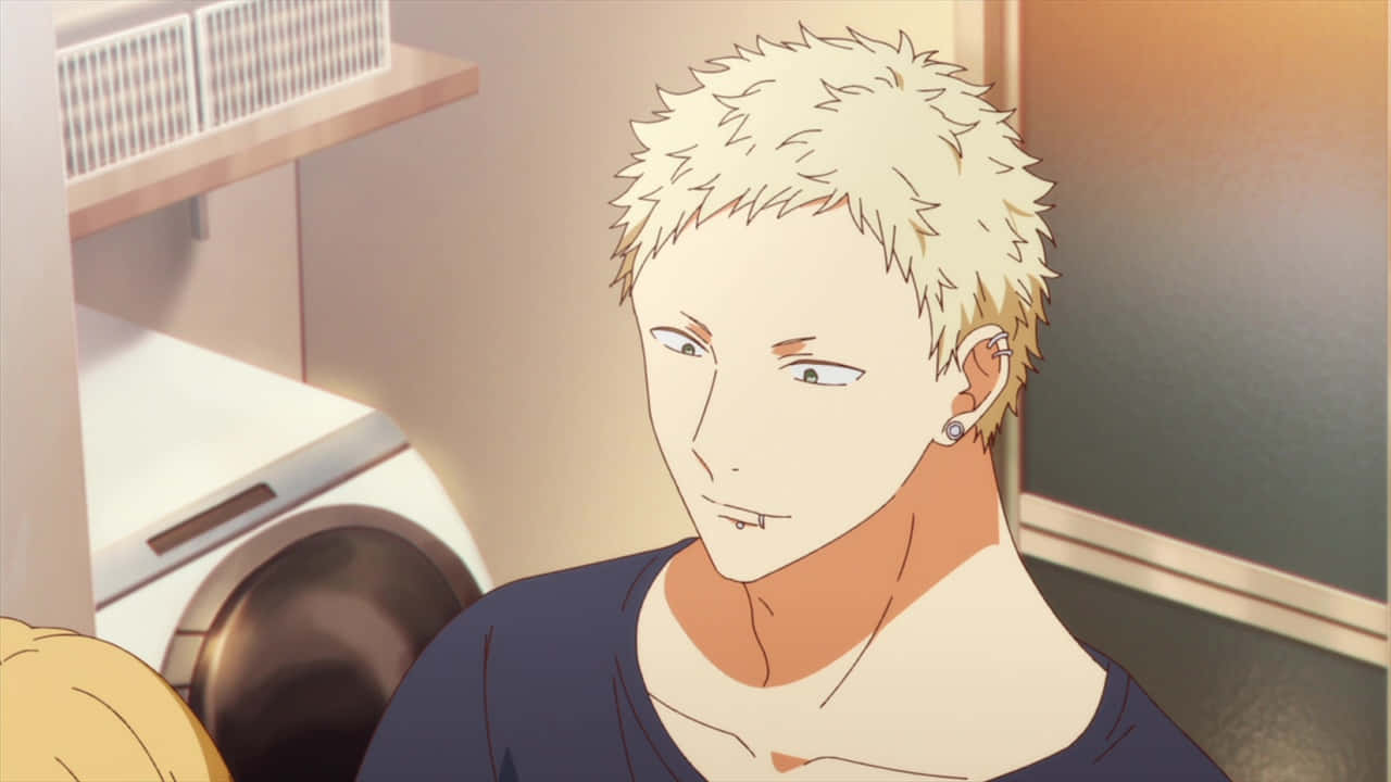 1280x720 Download Akihiko Kaji in Passionate Performance Wallpaper