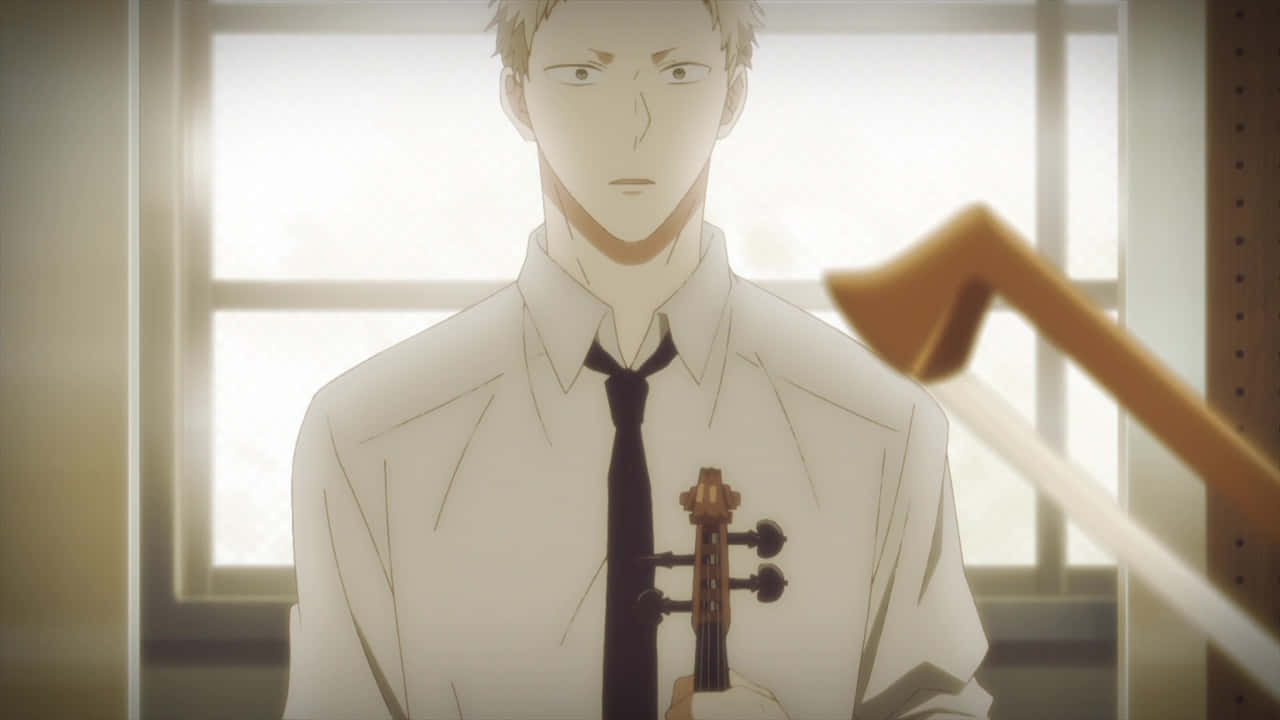 1280x720 Download Akihiko Kaji Drummer of a Fictional Band Wallpaper