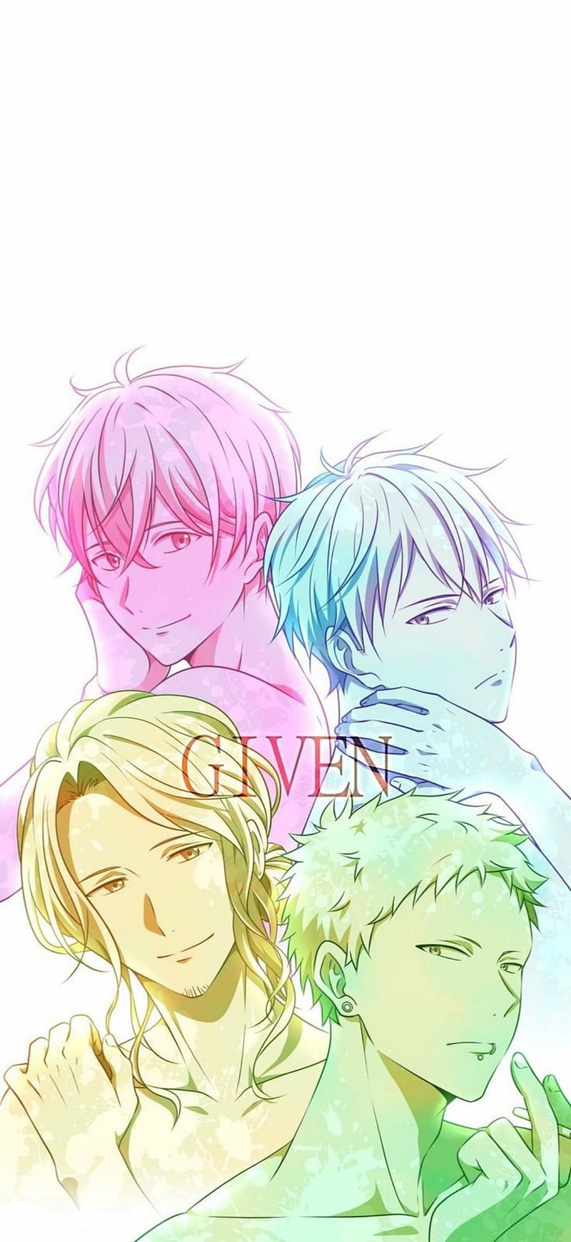 800x1738 Anime, Mafuyu Sato, Given, Akihiko Kaji, Haruki Nakayama, Ritsuka Uenoyama, HD wallpaper