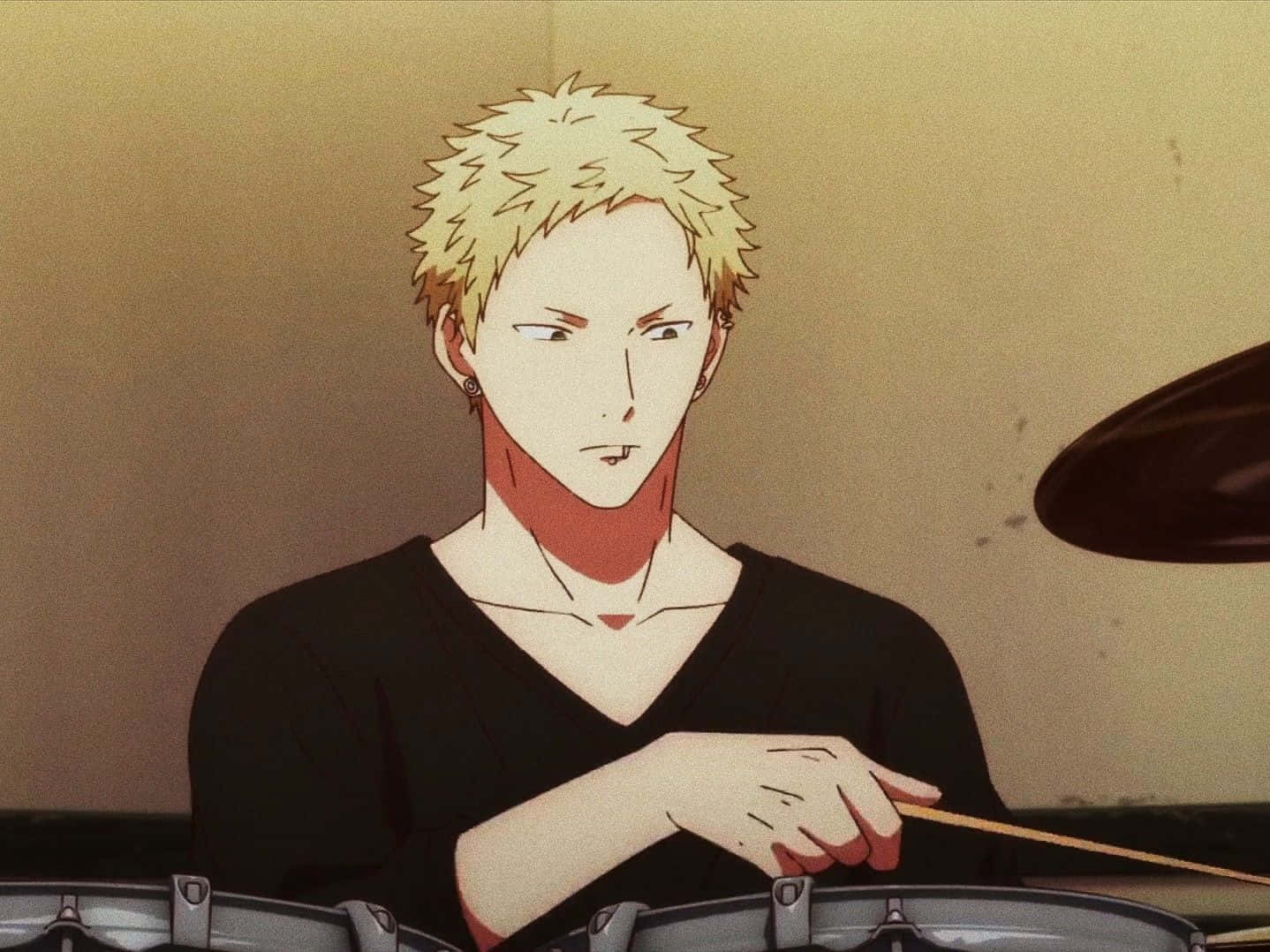 1438x1078 Ladda ner Akihiko Kaji in Dramatic Anime Action Bakgrundsbilder