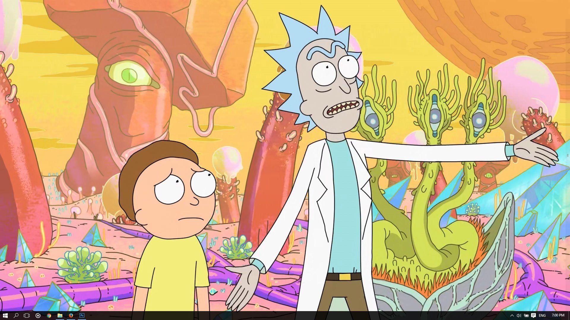 1920x1080 Rick And Morty Color HD Wallpaper
