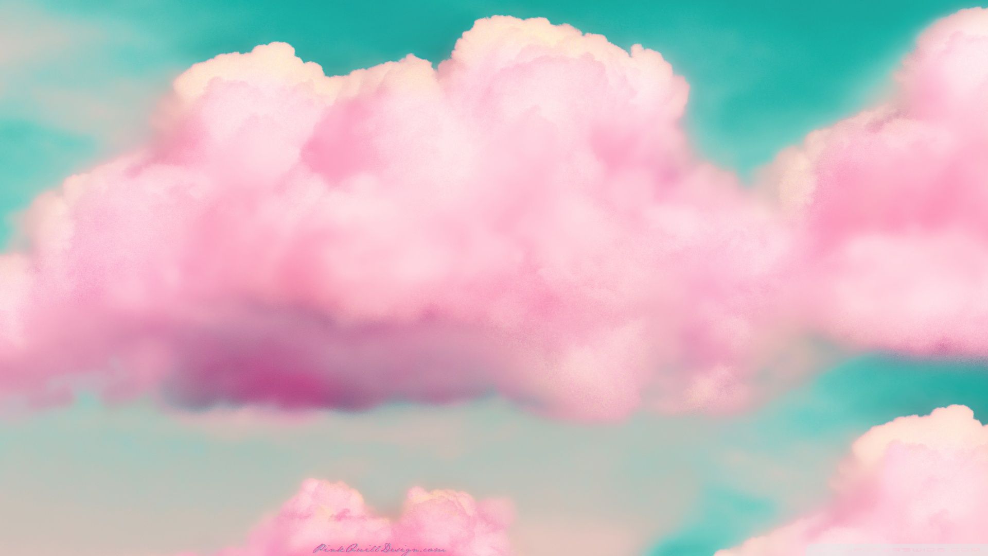 1920x1080 Cute Aesthetic Pink Wallpaper