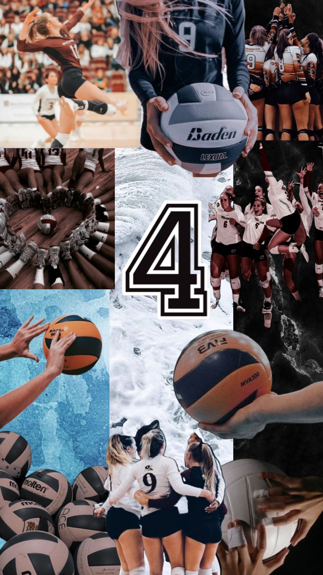 1080x1920 Basketball And Volleyball Wallpaper