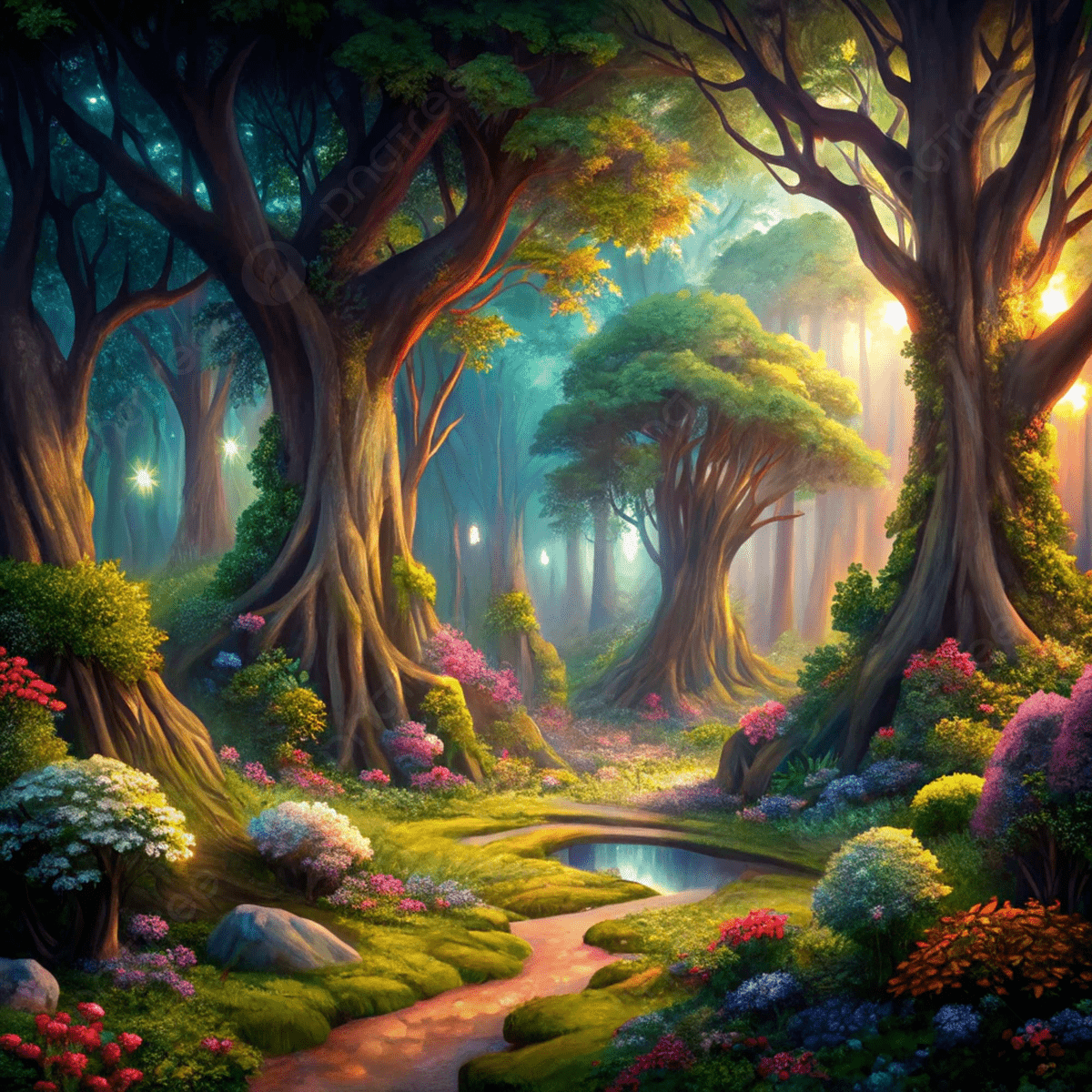 1200x1200 Big Forest Background Image, HD Picture and Wallpaper For Free Download