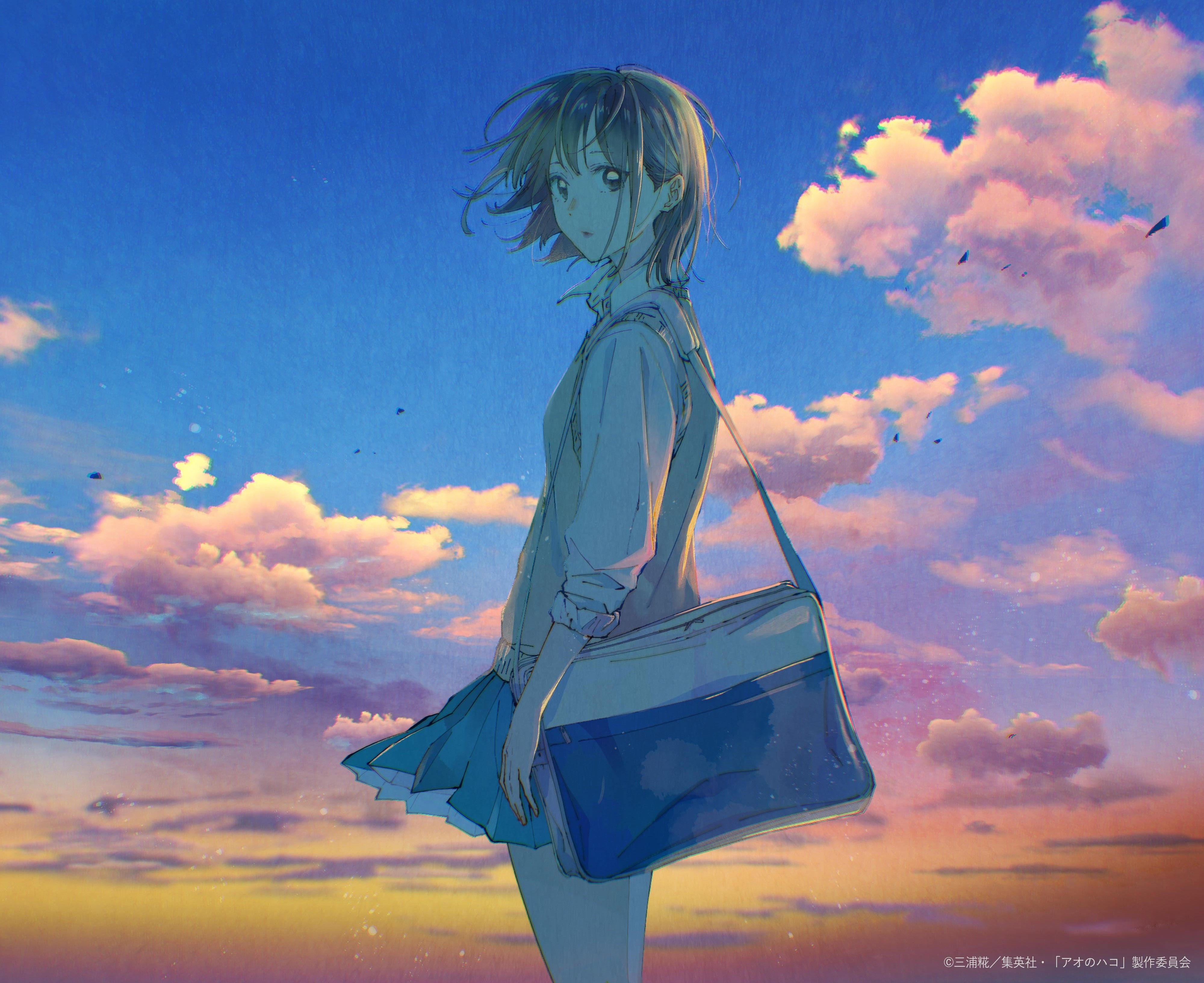 4000x3266 Chinatsu Kano in Blue Box