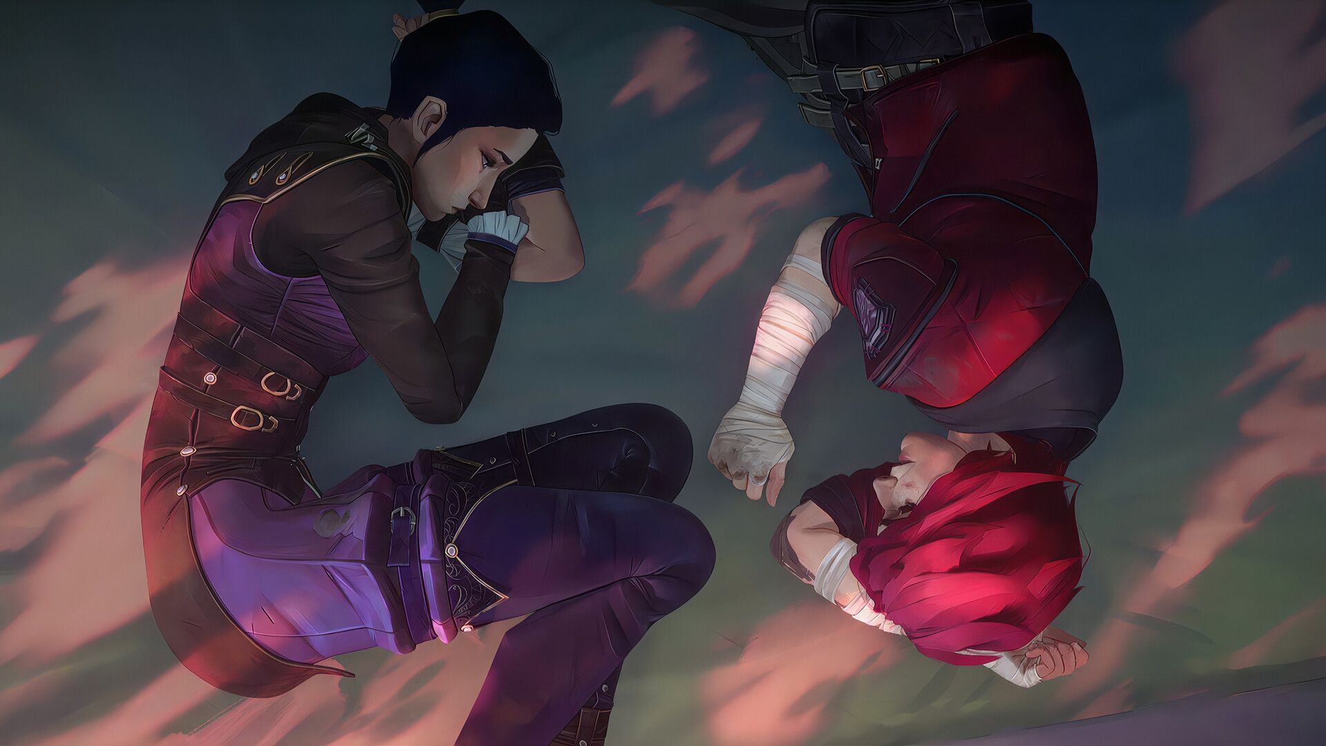 1920x1080 Arcane Series Vi Caitlyn Wallpaper 4K HD PC b