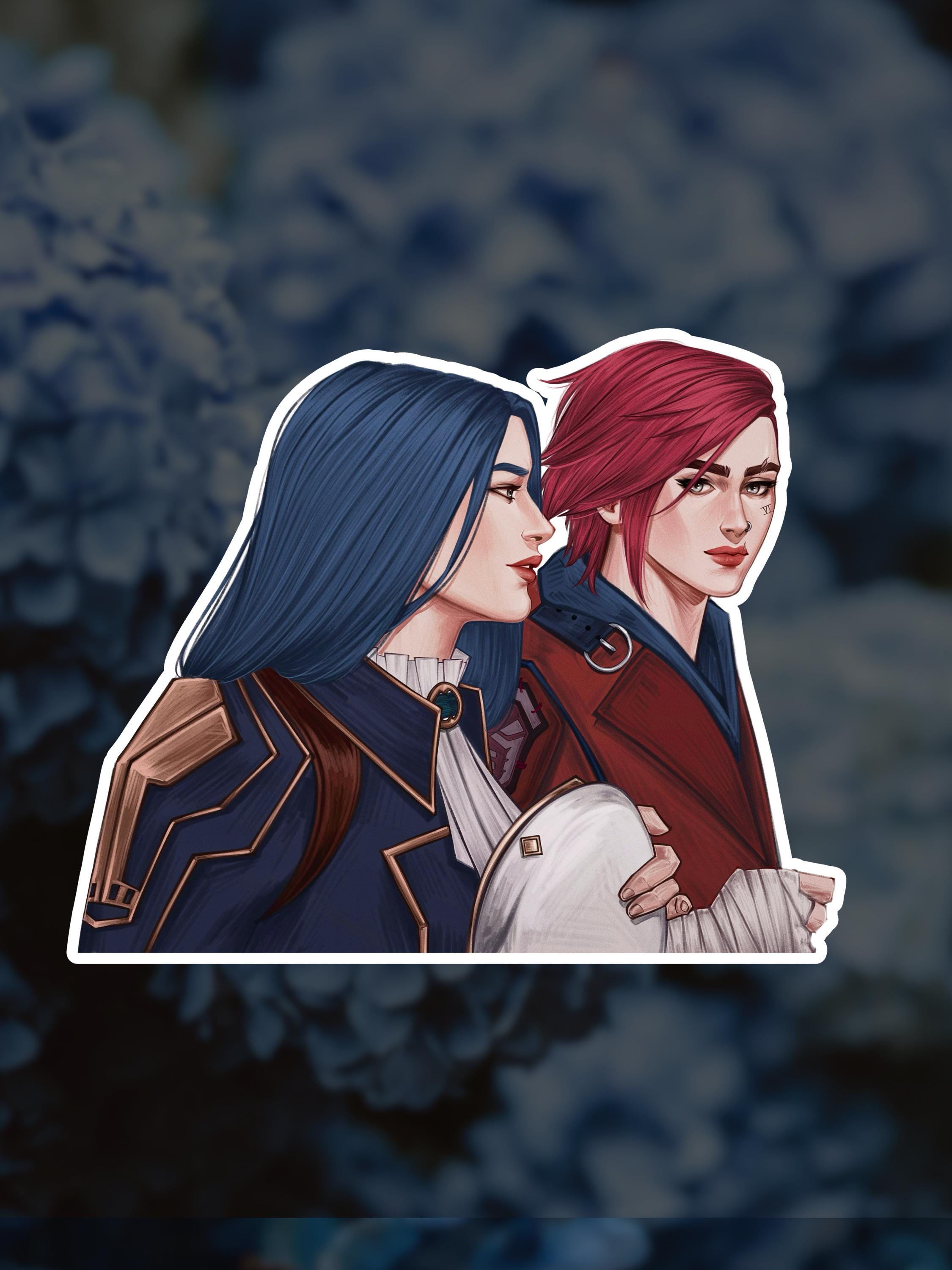 2250x3000 Arcane (caitlyn & Vi) or Sticker