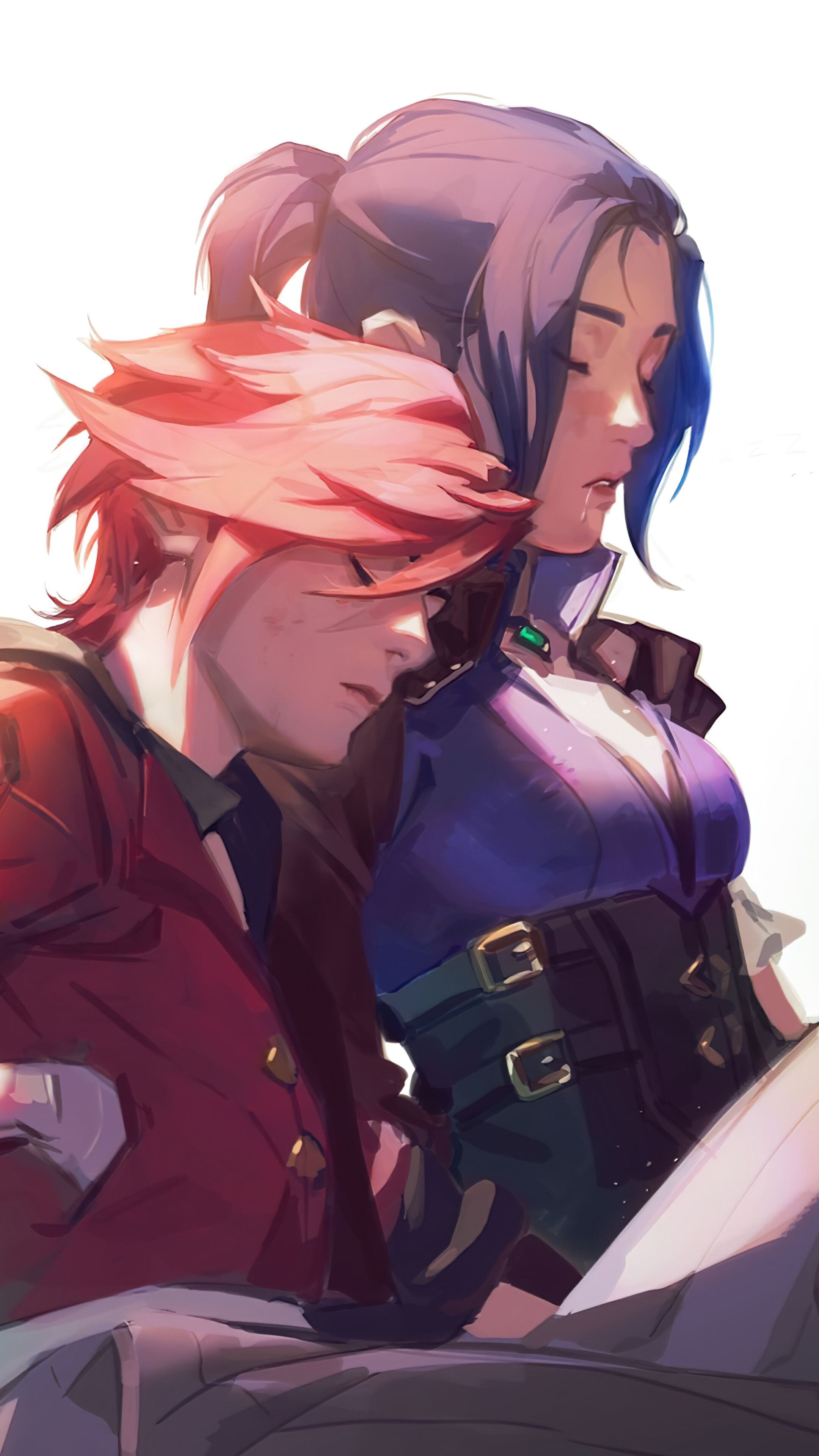 2160x3840 Vi Caitlyn Arcane Wallpaper iPhone Phone 4K e
