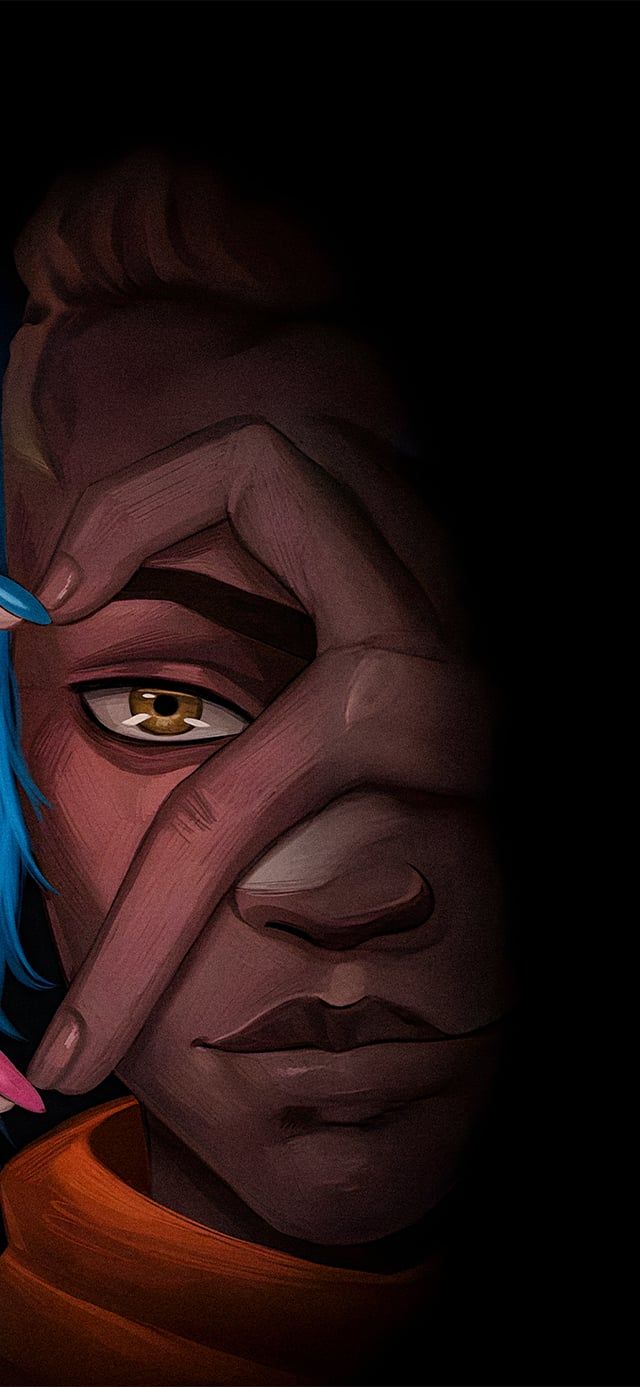 640x1387 Arcane matching wallpaper i made :)