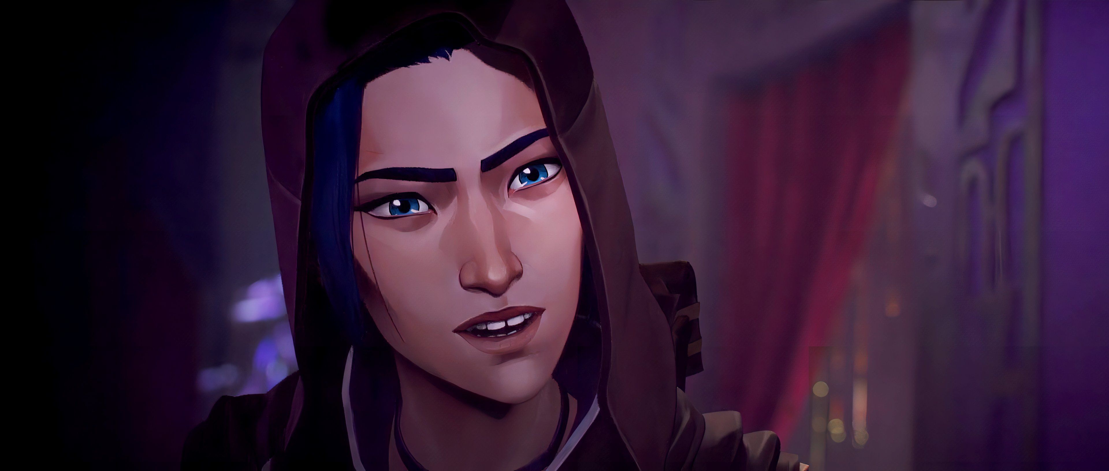 3840x1632 Caitlyn Arcane 4k Wallpaper