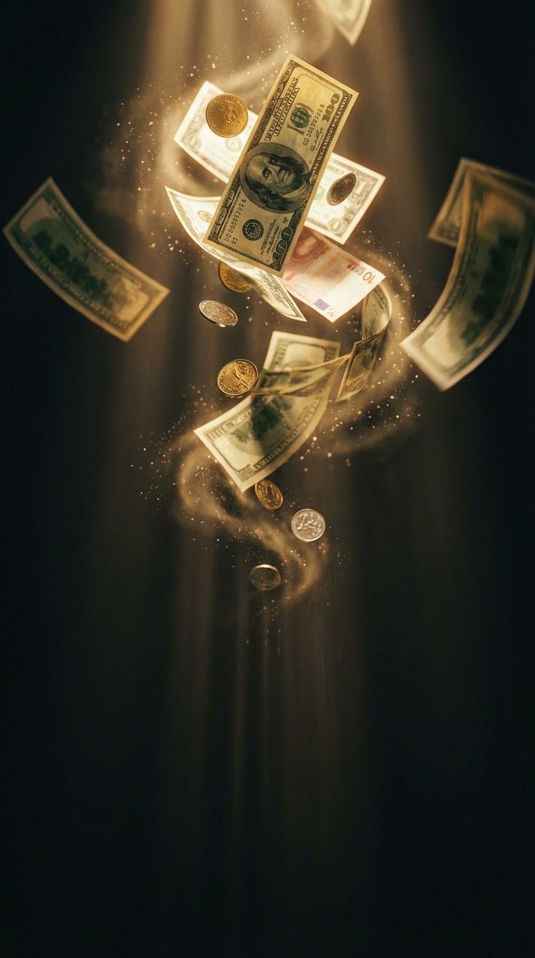768x1376 Download Money Attracts Wealth Image, Cash, Currency