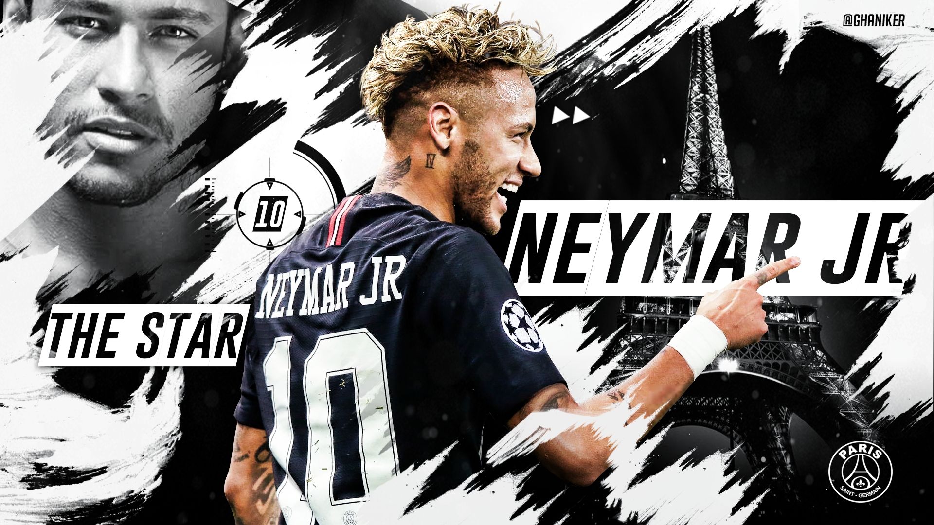 1920x1080 Neymar Laptop Wallpaper