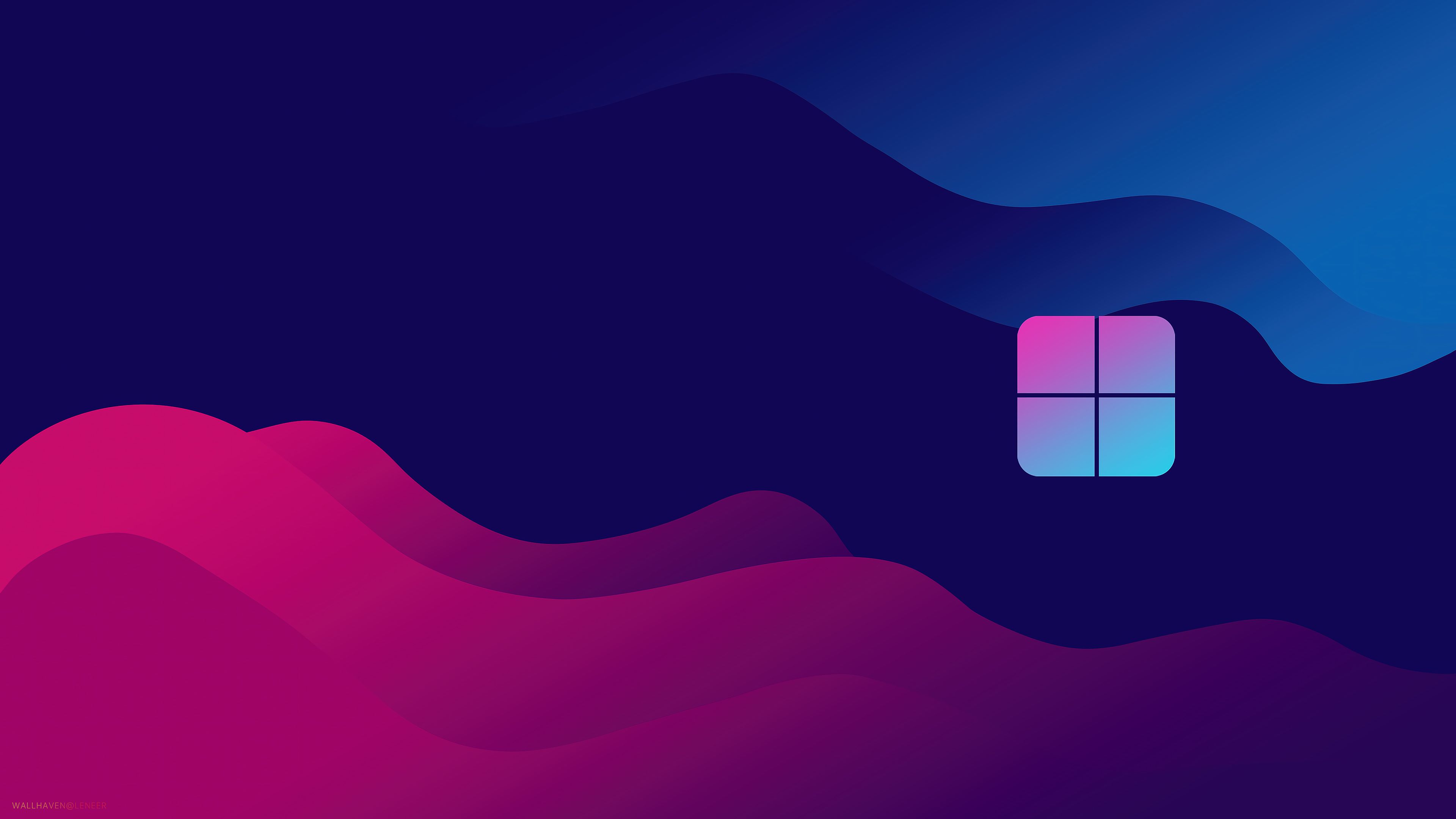 3840x2160 Windows 11 Logo Colorful Background Wallpaper 4K HD PC h
