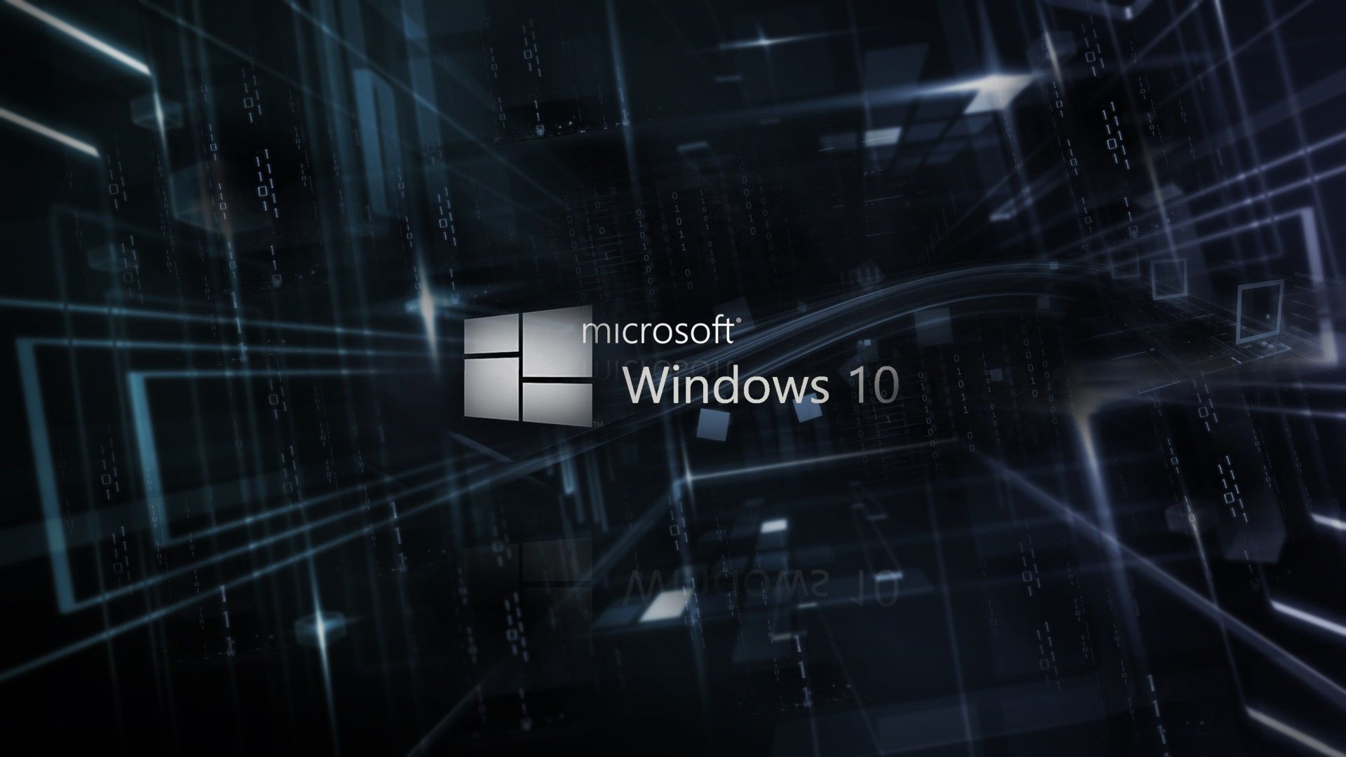 1920x1080 Wallpaper Microsoft Windows 10 logo, 3D background 1920x1080 Full HD 2K Picture, Image