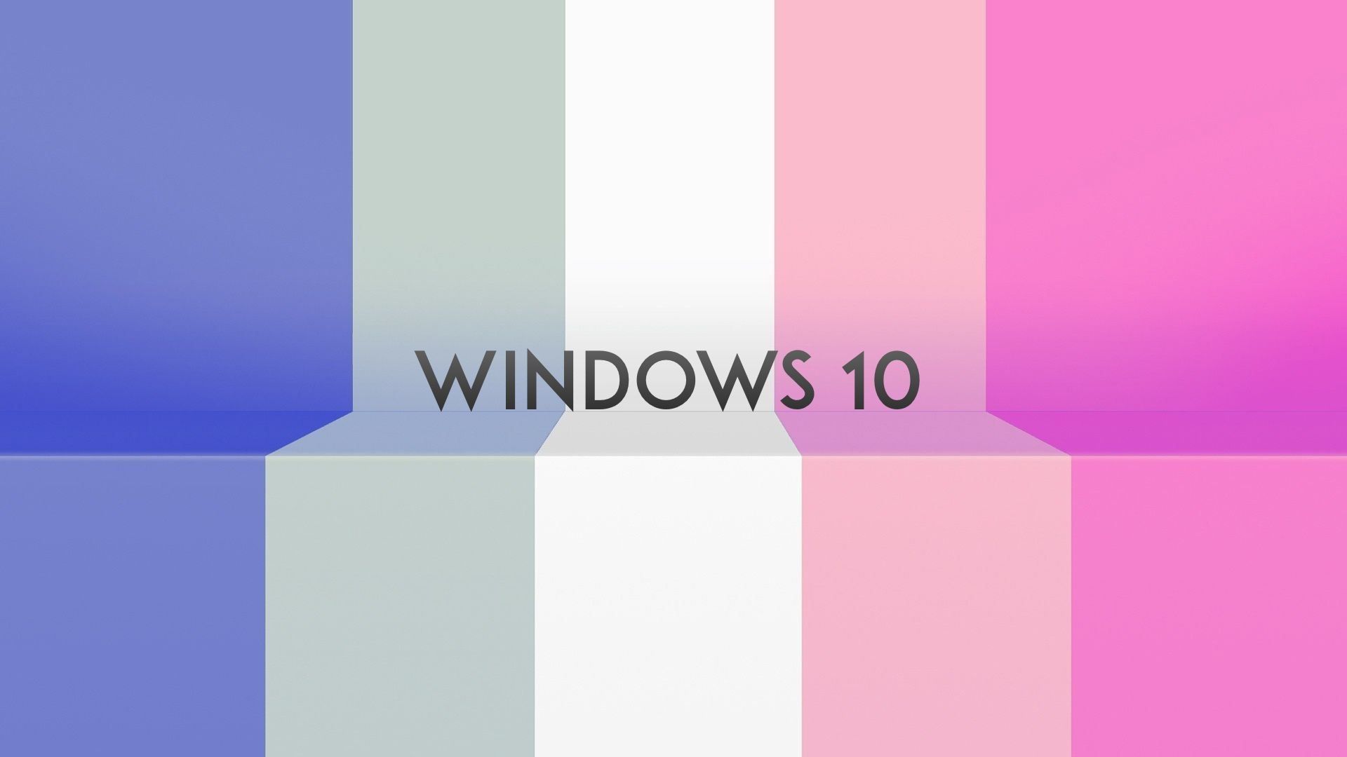 1920x1080 Wallpaper Windows 10 system, colorful stripes background 1920x1080 Full HD 2K Picture, Image