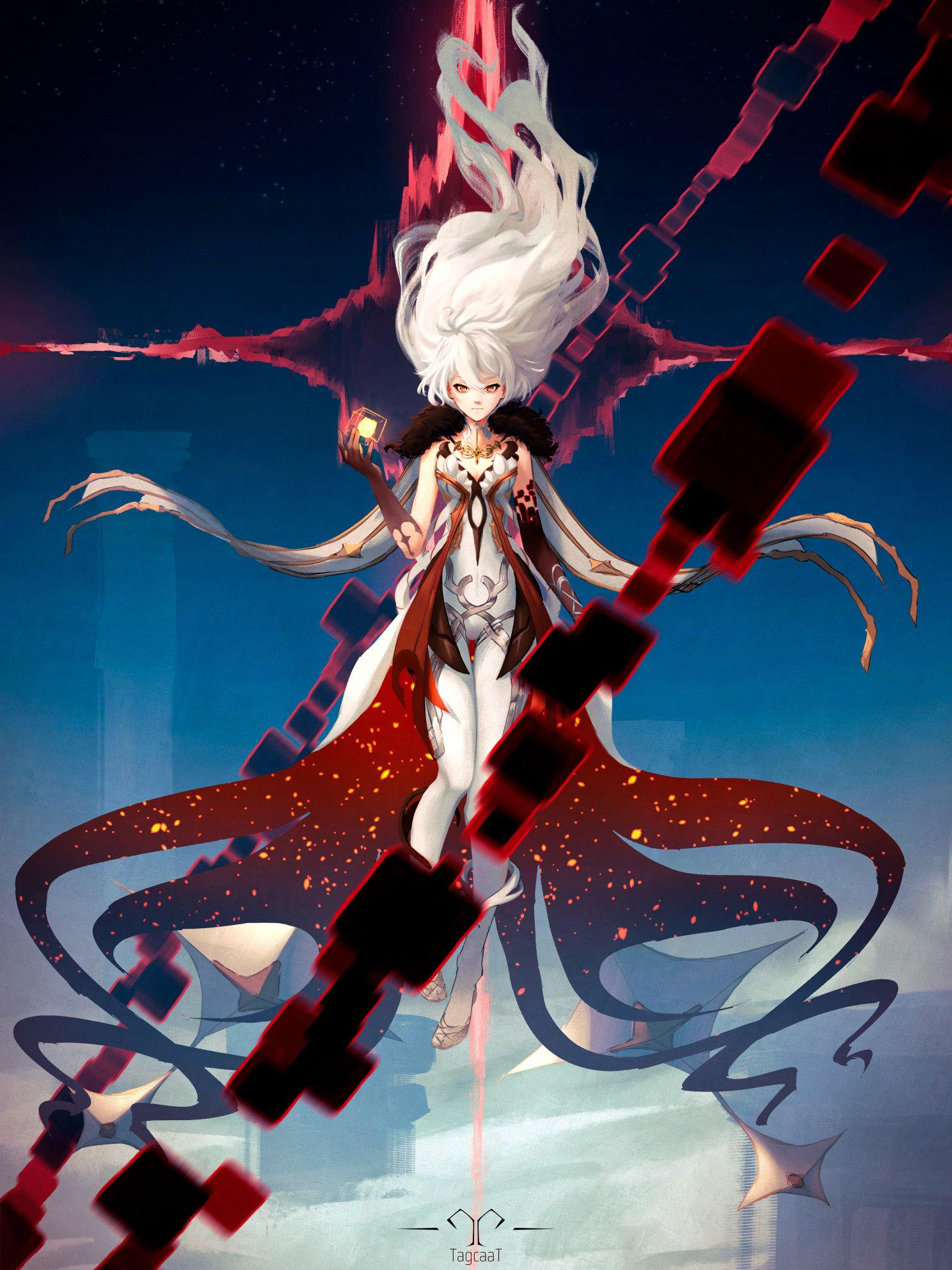 1488x1984 Asmoday Impact Anime Image Board