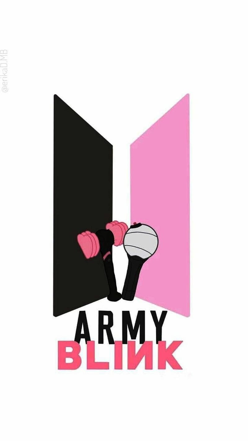 800x1422 Bts And Blackpink, Light Sticks, light stick, kpop, bts logo, HD phone wallpaper