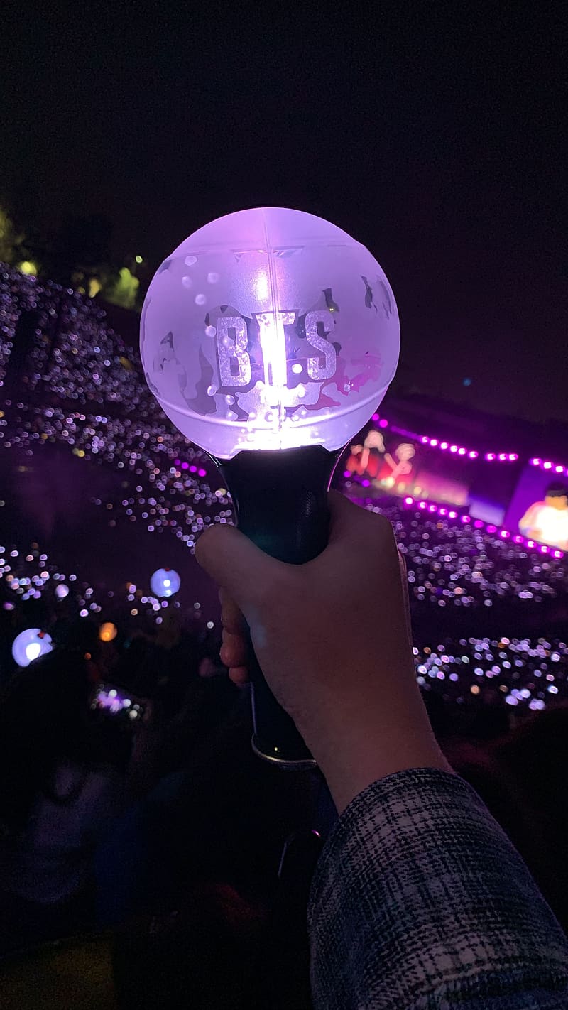 800x1422 HD bts light stick wallpaper