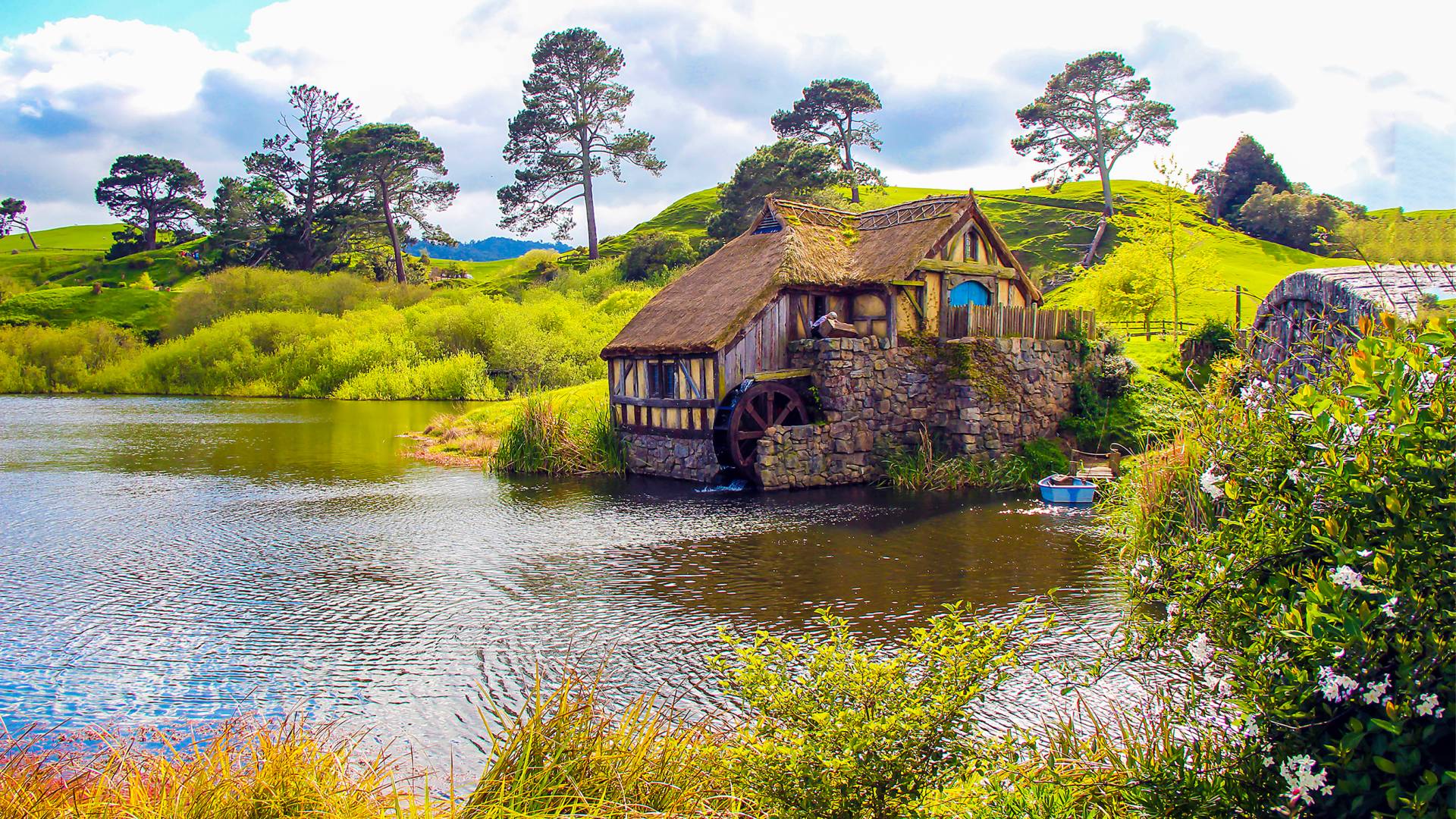 1920x1080 New Zealand: Lord of the Rings Tour