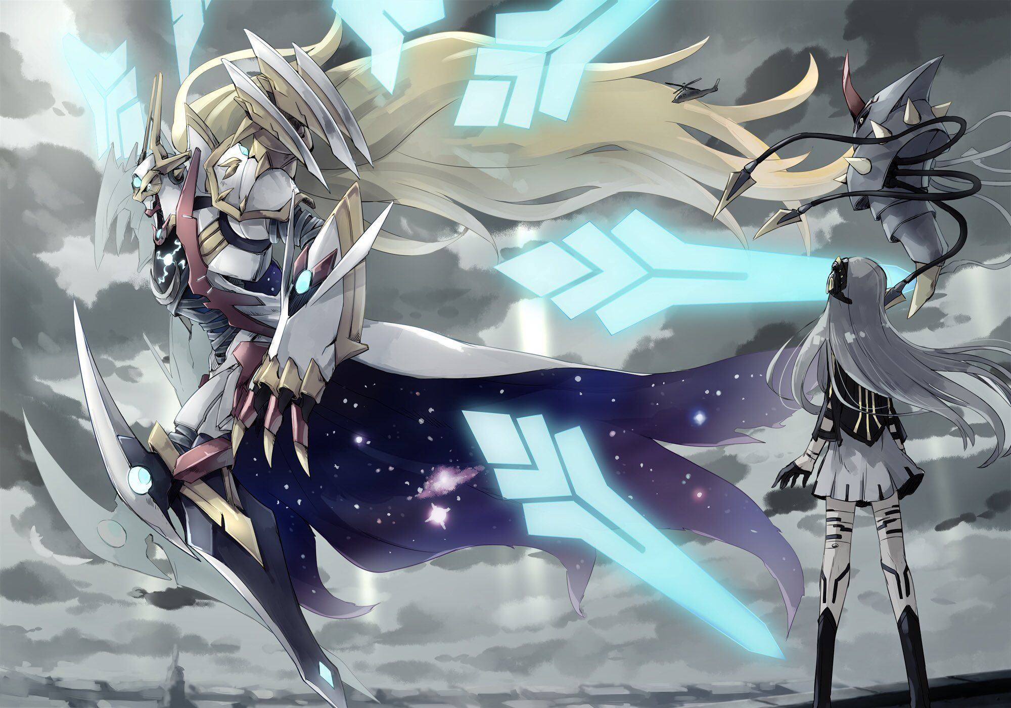 2000x1400 The Mythical Galaxy Digimon, GraceNovamon!! (Credit to:@12_takase_14)