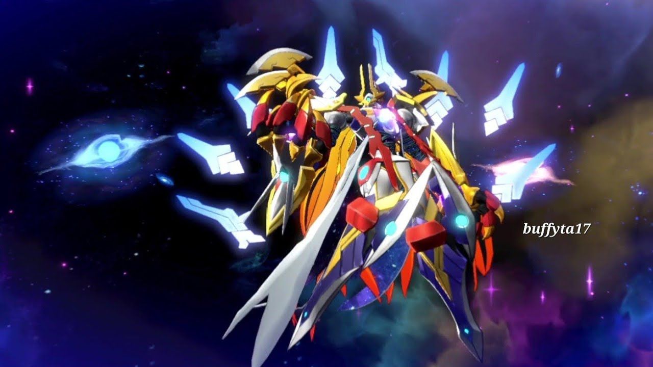 1280x720 Digimon New Century Digivolution グレイスノヴァモン 优雅新星兽