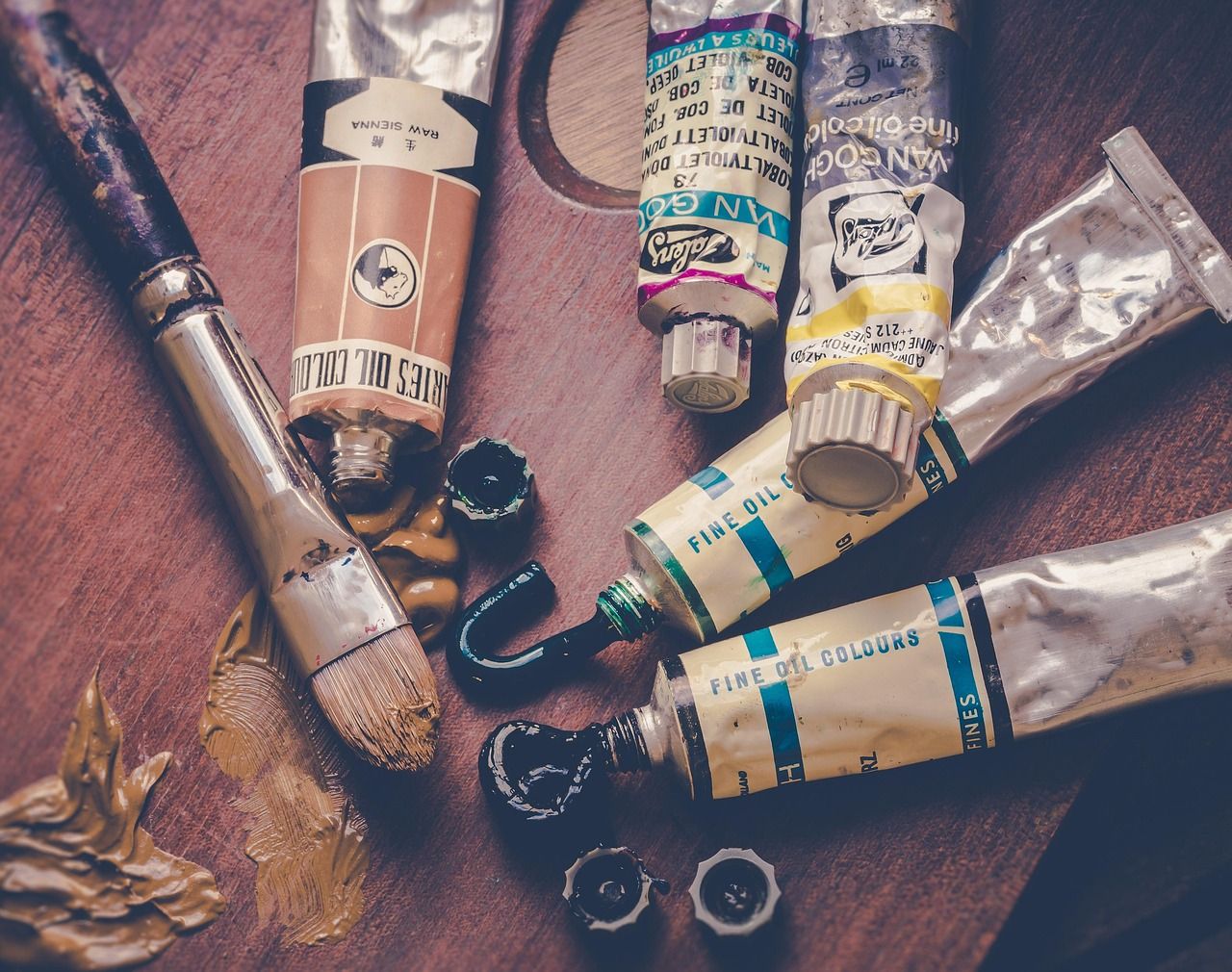 1280x1010 Free Paint Tubes & Paint Image