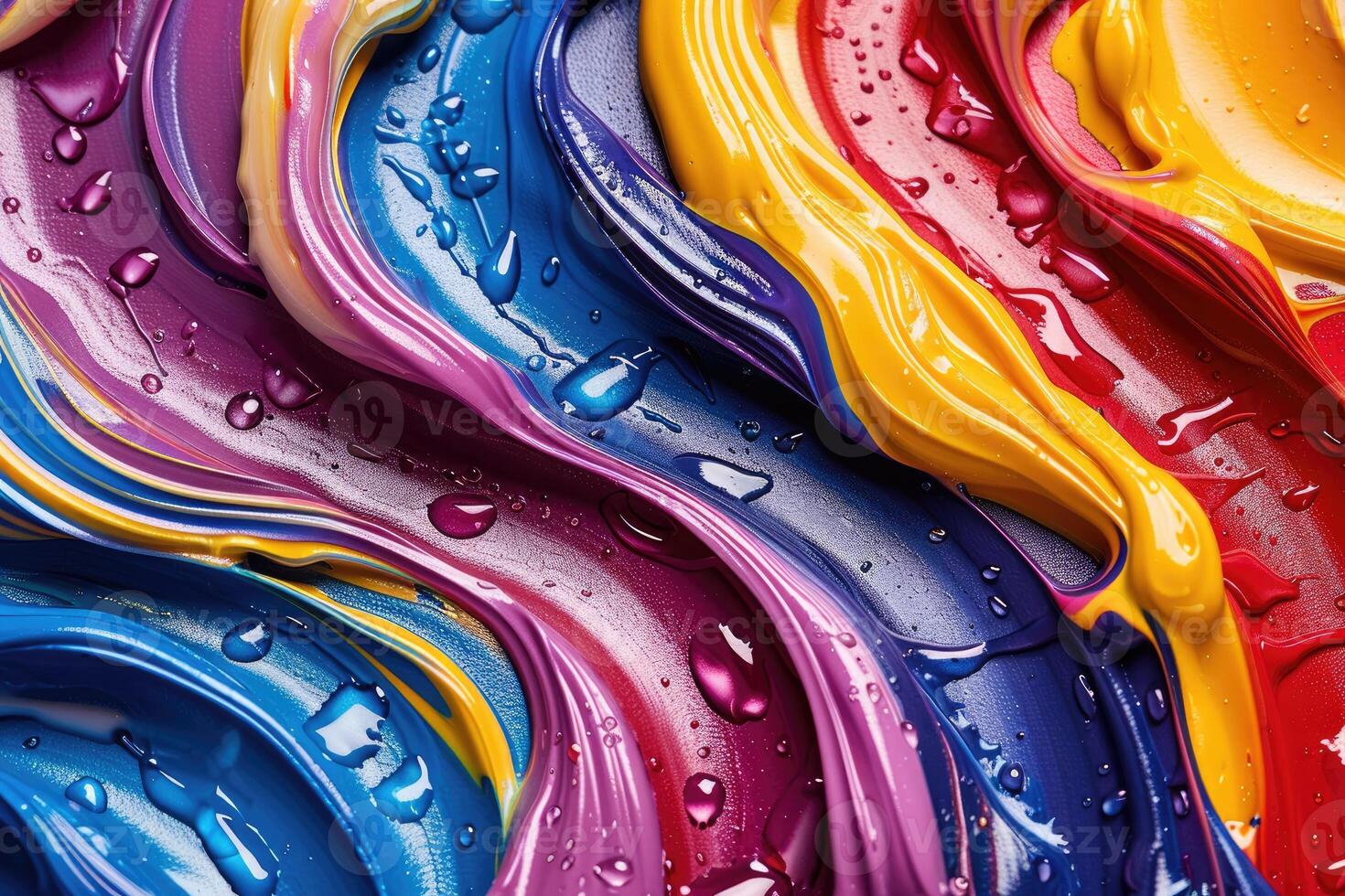 1470x980 AI generated Abstract colorful oil paint background wallpaper design image