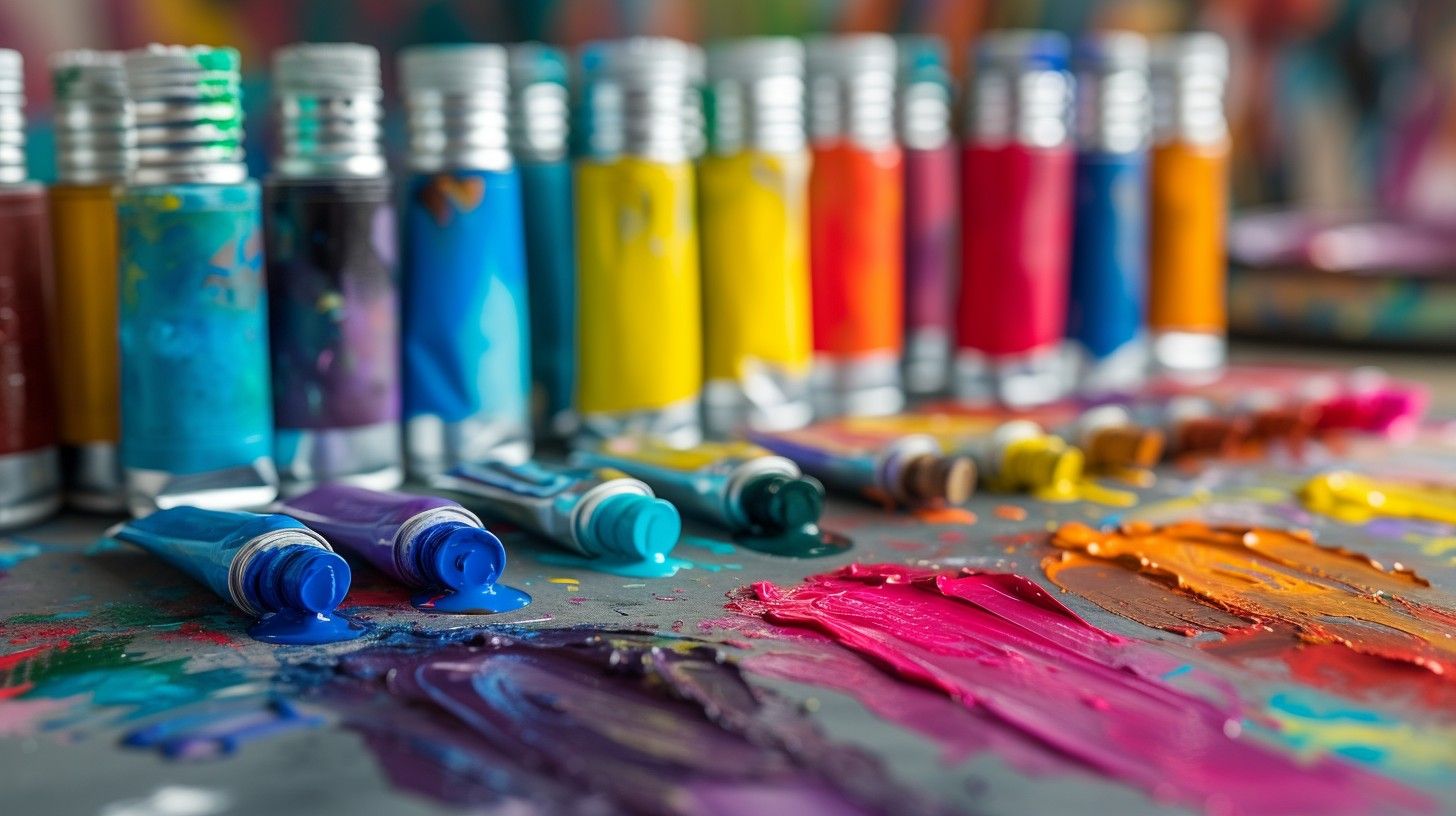 1456x816 Download Artistic Paint Tubes Image, Paint, Tubes