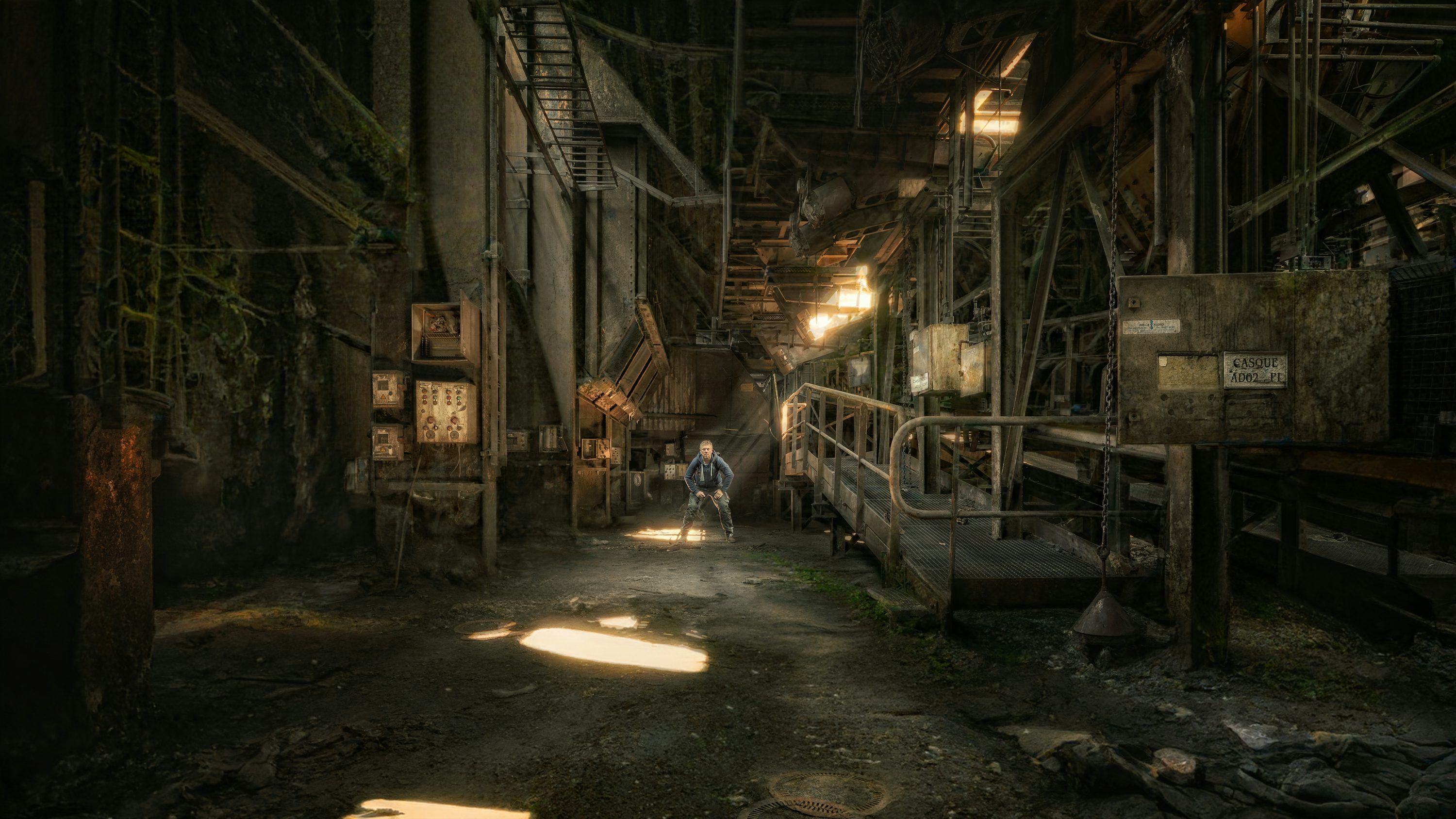 3000x1688 Abandoned Factory Picture. Download Free Image