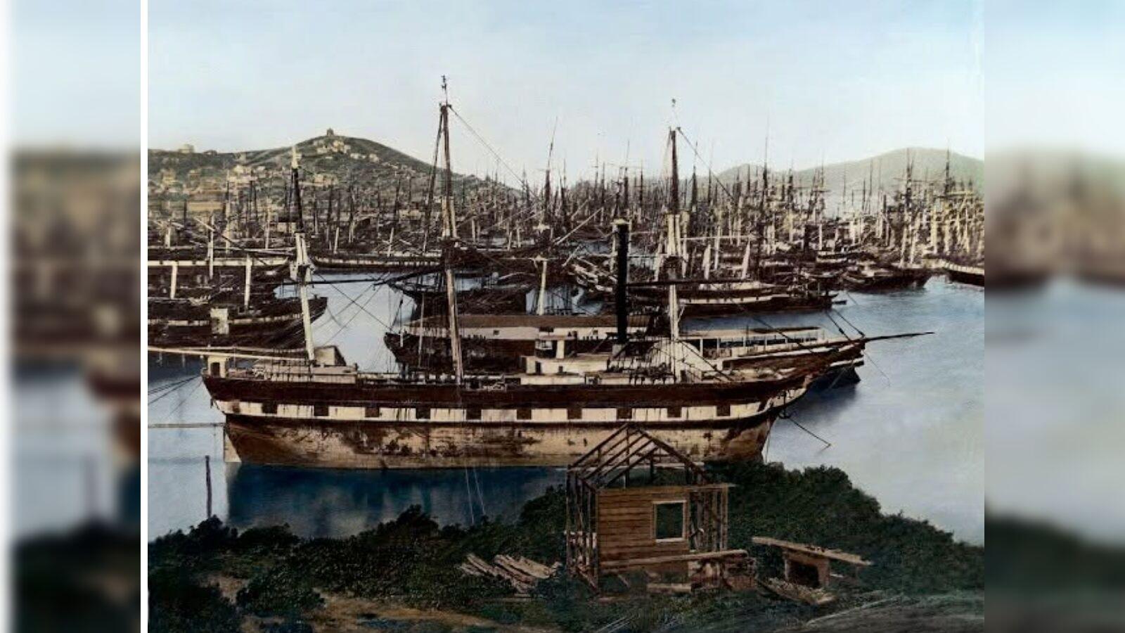 1600x900 In over 800 abandoned ships filled San Francisco's Yerba Buena Cove; some were turned into hotels, salons, churches, while others became museum relics Economic Times
