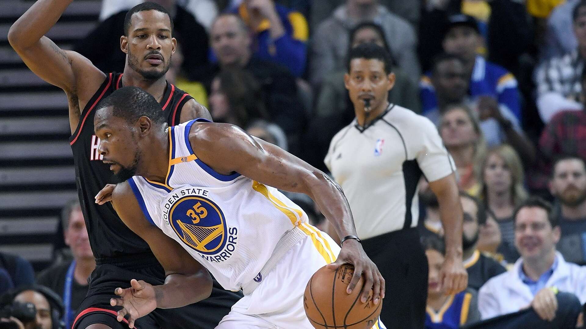 1920x1080 Rockets' Trevor Ariza draws tough assignment vs. Warriors' Kevin Durant