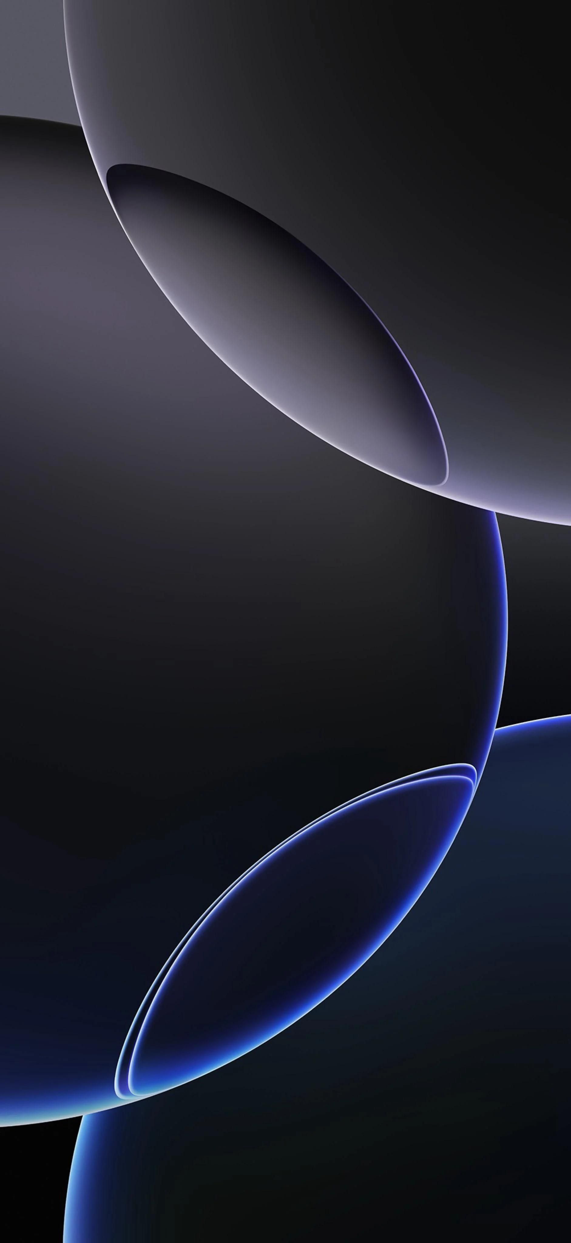 1882x4096 iPhone 16 Pro's stock wallpaper was already giving hints about liquid glass