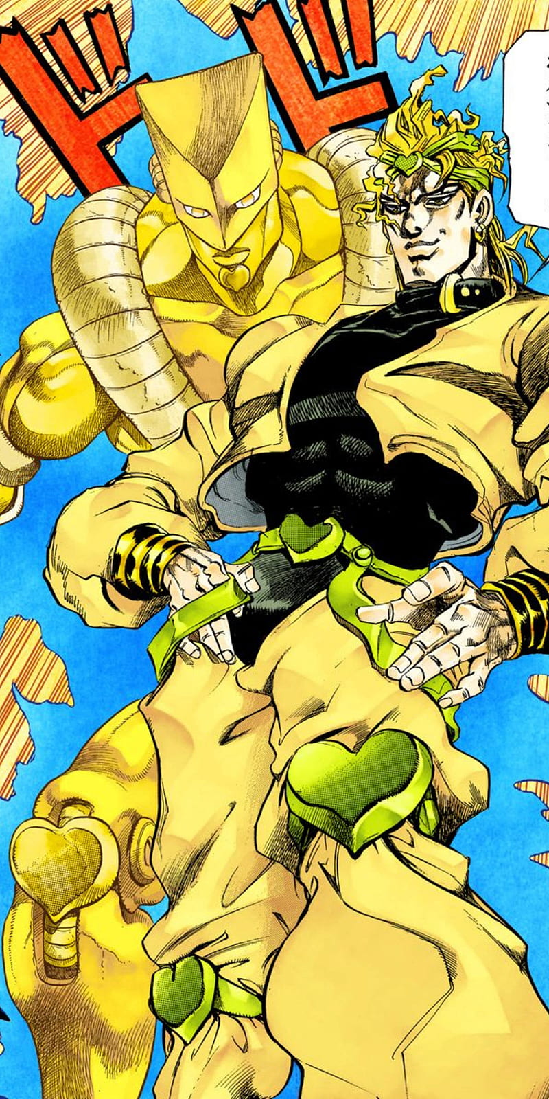 800x1600 DIO, jojo, part stardust crusaders, HD phone wallpaper