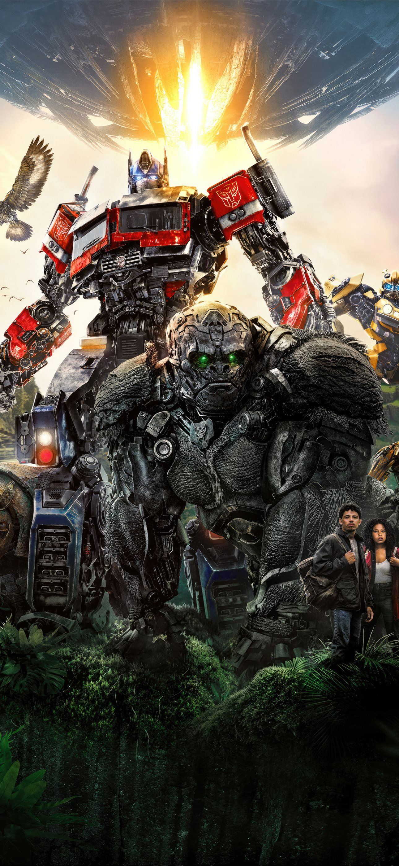 1290x2796 transformers rise of the beasts 5k iPhone Wallpaper Free Download
