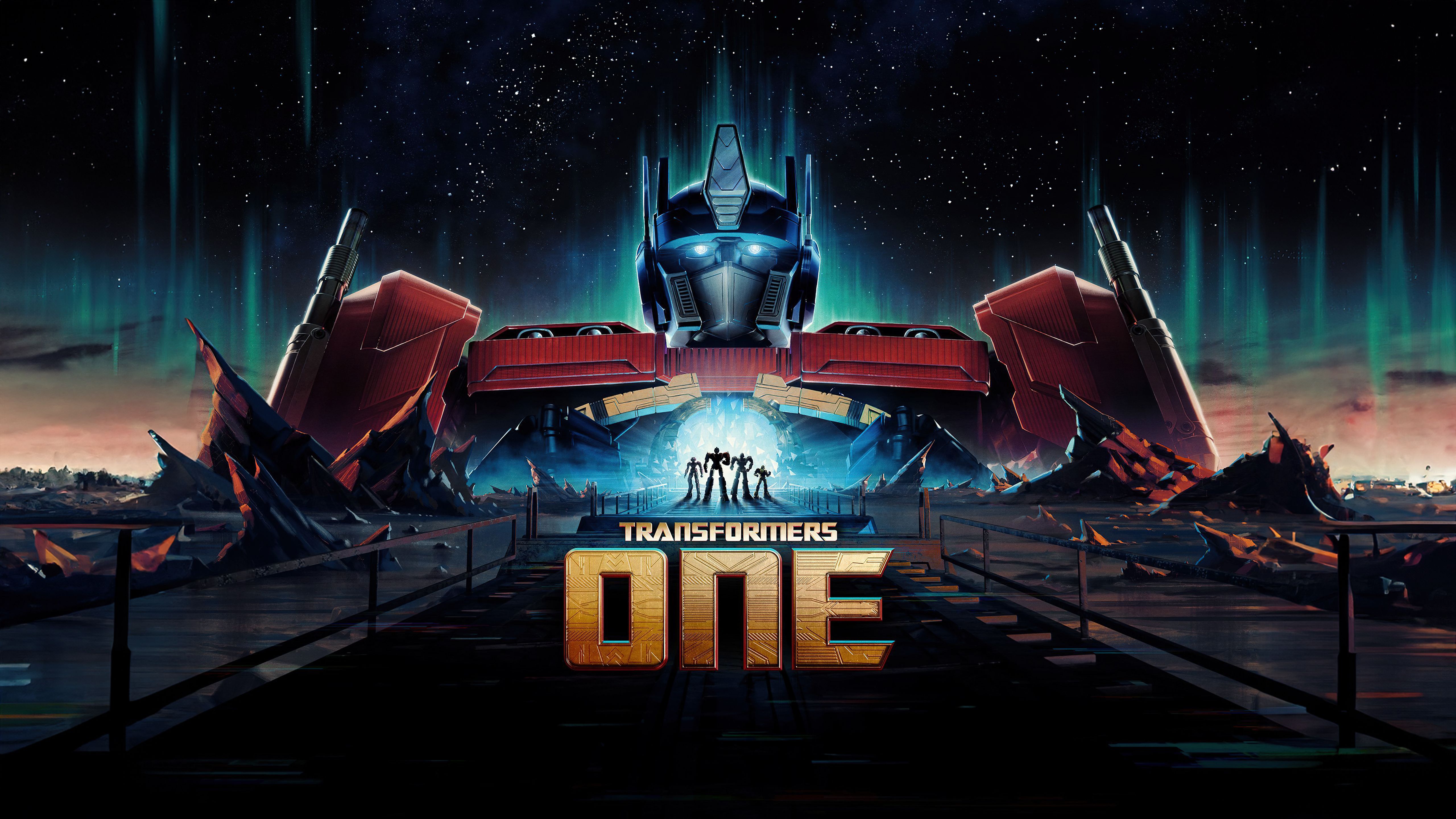 5120x2880 Optimus Prime Wallpaper 4K, Transformers One, Movie poster
